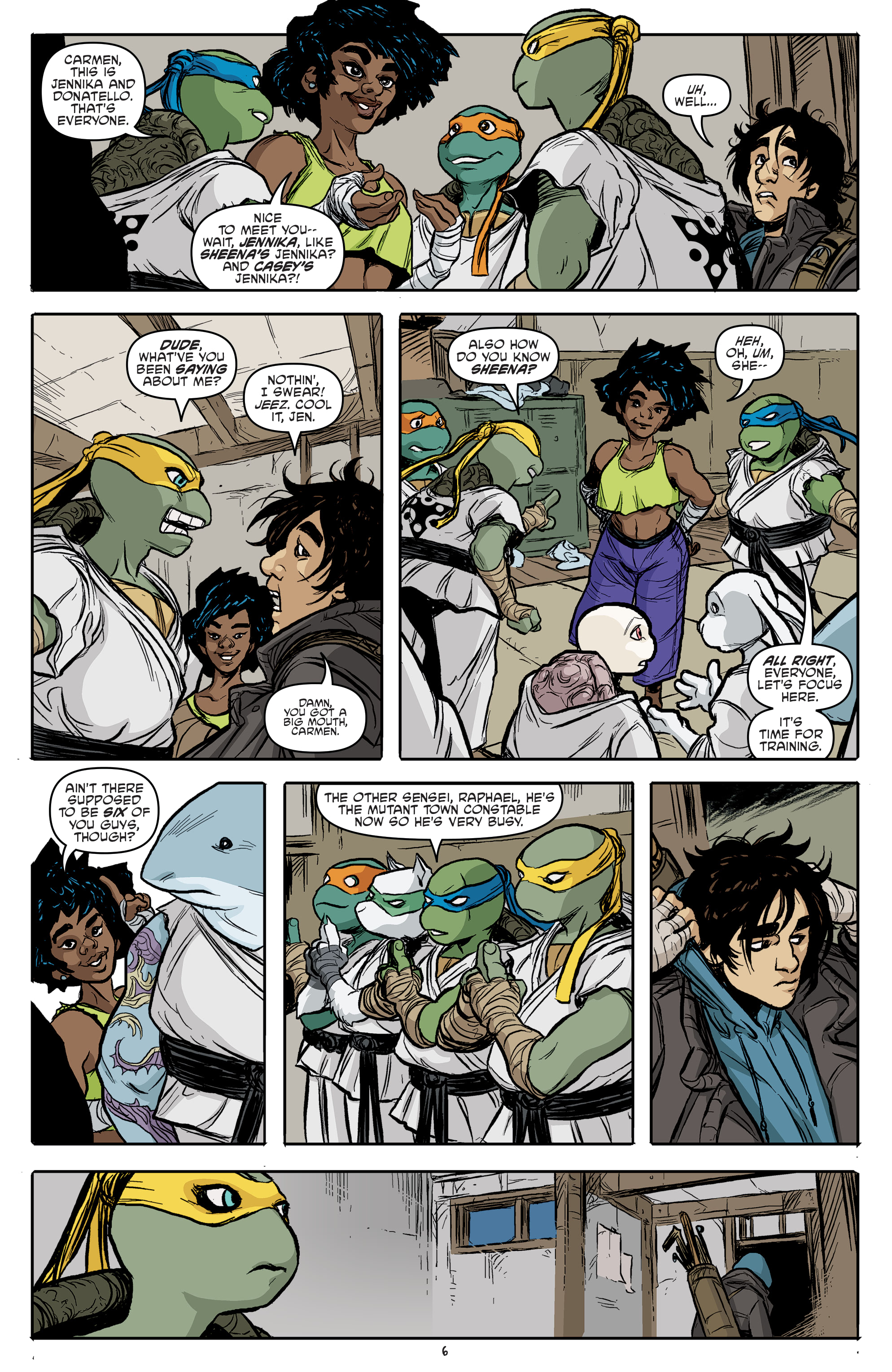 Read Teenage Mutant Ninja Turtles (2011) EN Manga Online