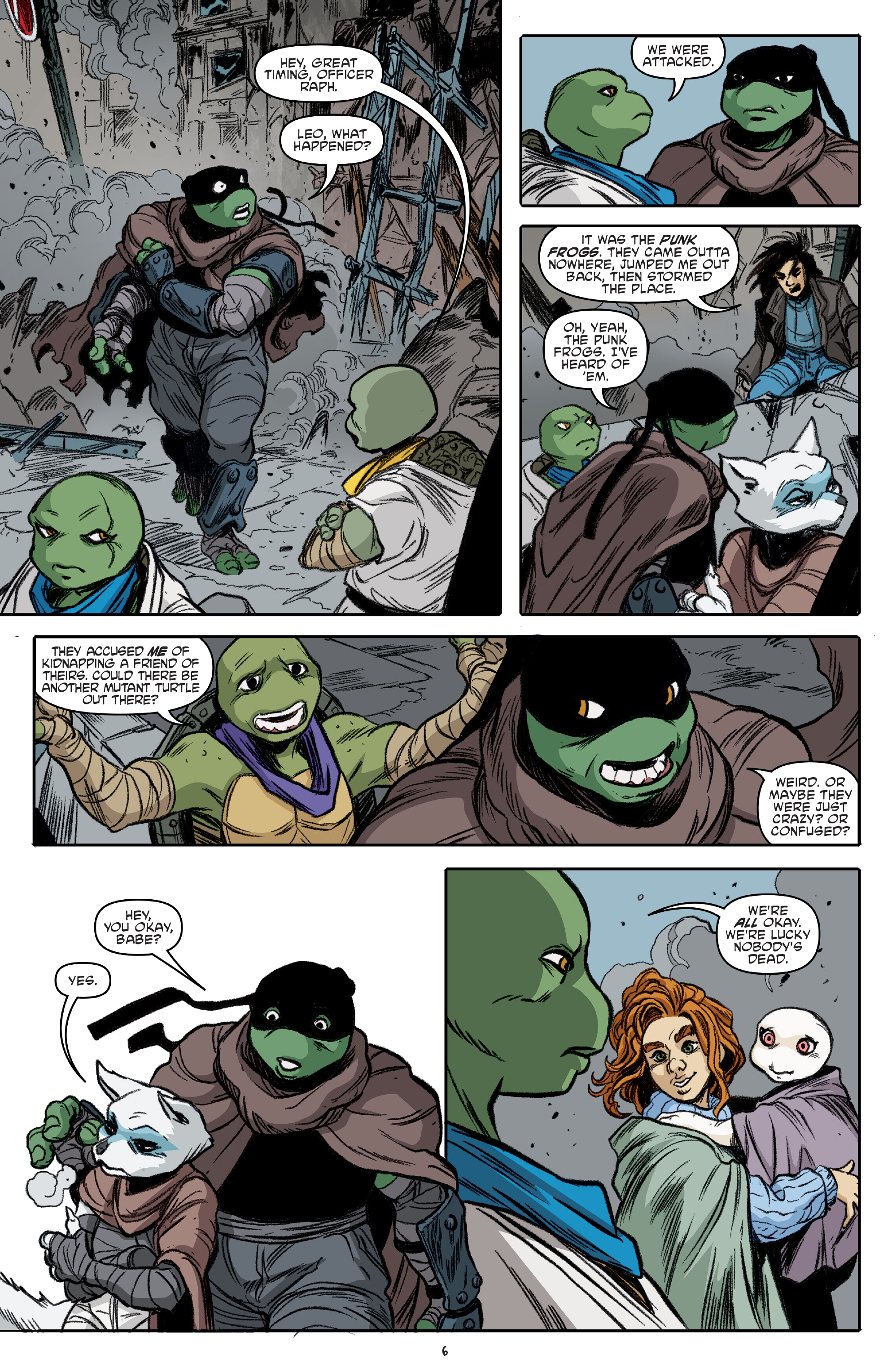 Read Teenage Mutant Ninja Turtles (2011) EN Manga Online