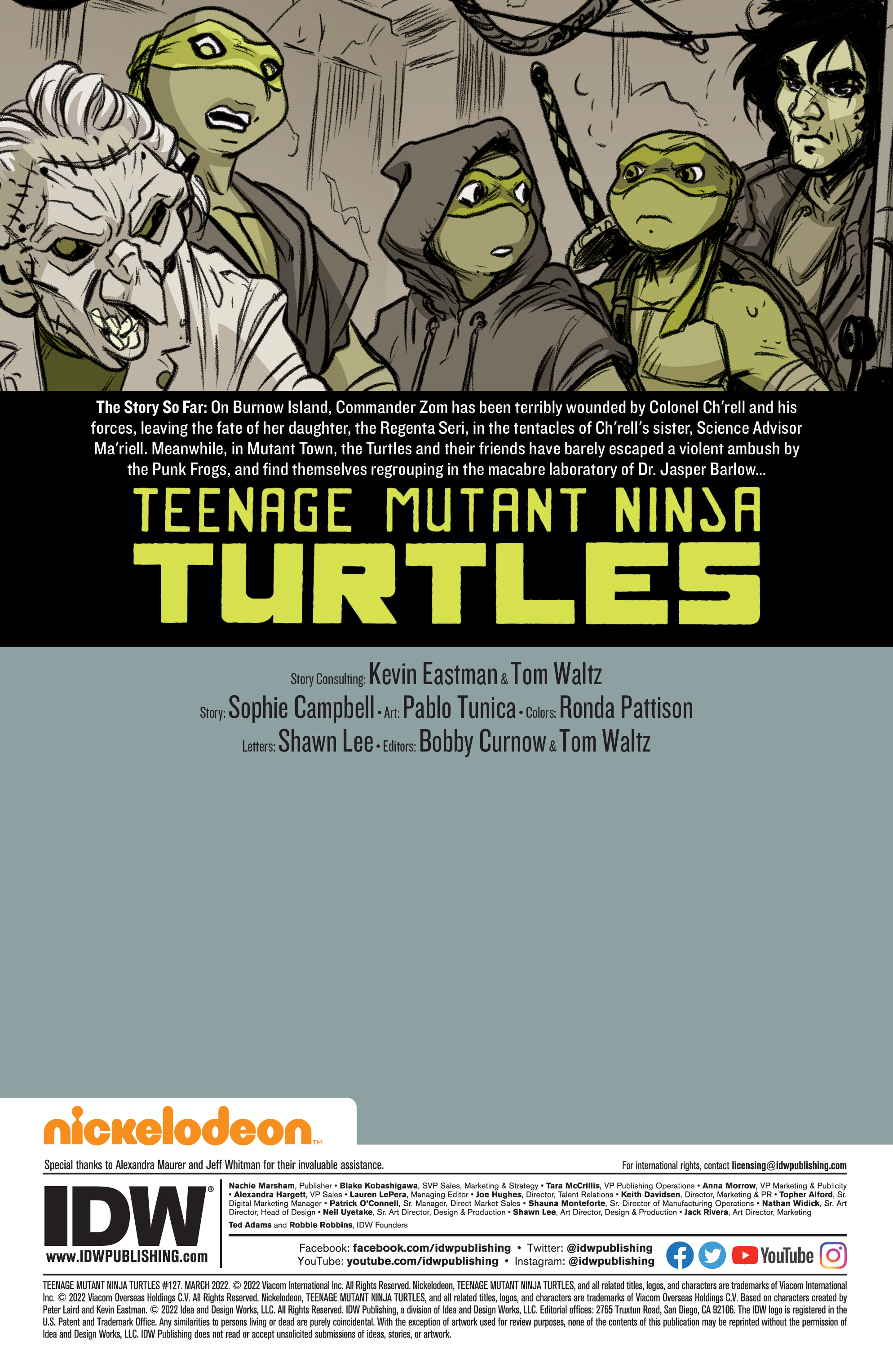 Read Teenage Mutant Ninja Turtles (2011) EN Manga Online