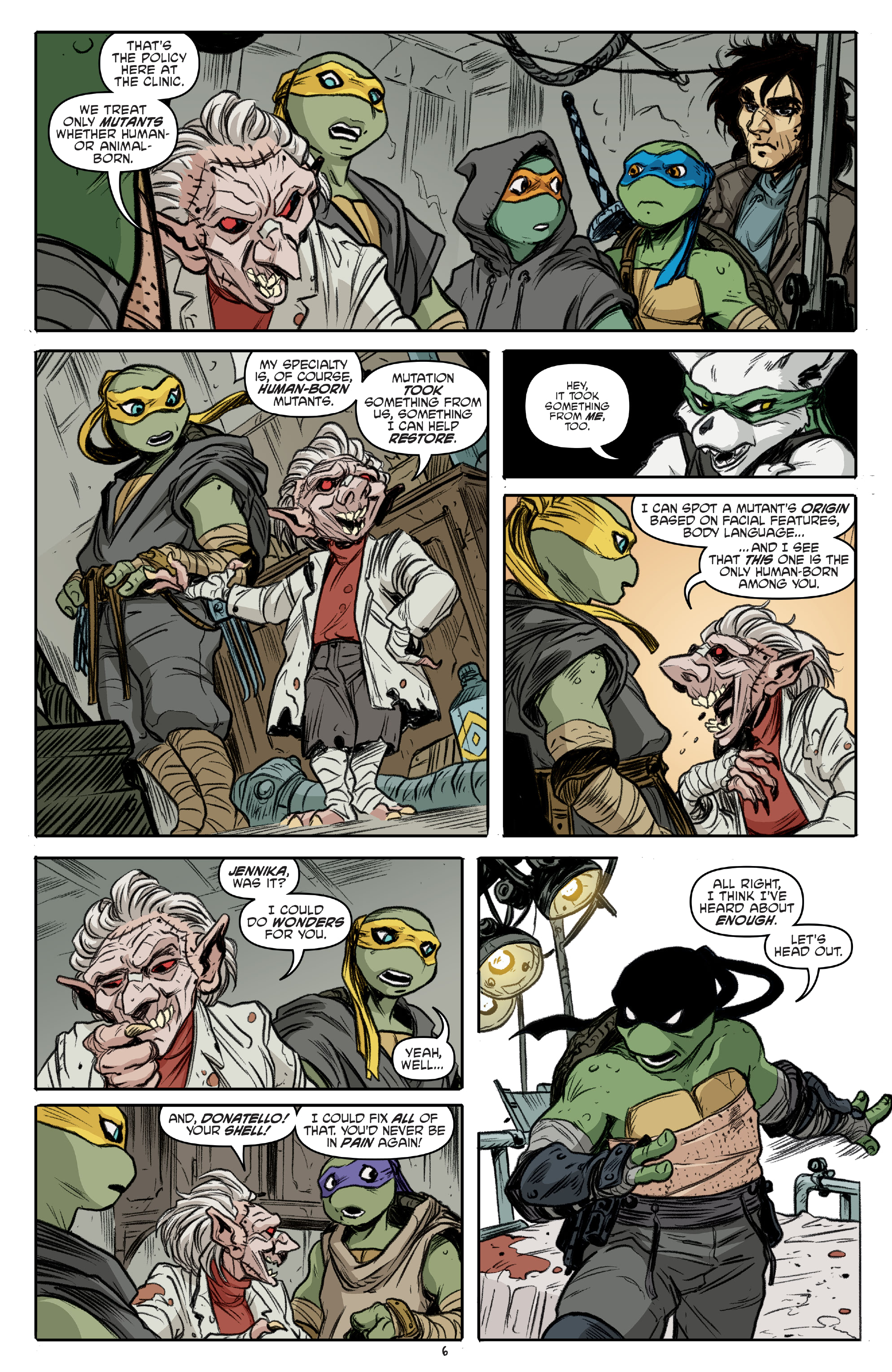 Read Teenage Mutant Ninja Turtles (2011) EN Manga Online