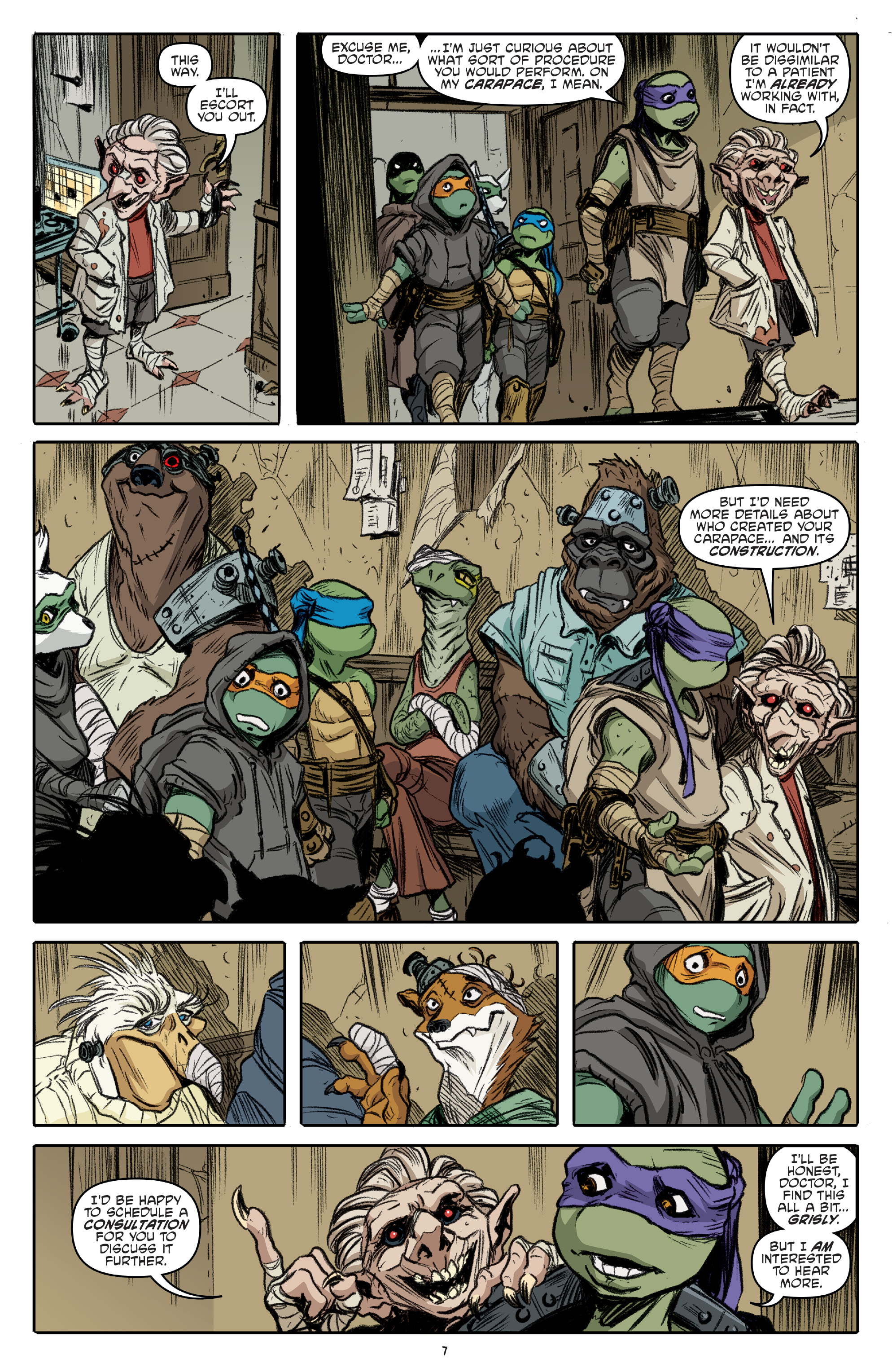 Read Teenage Mutant Ninja Turtles (2011) EN Manga Online