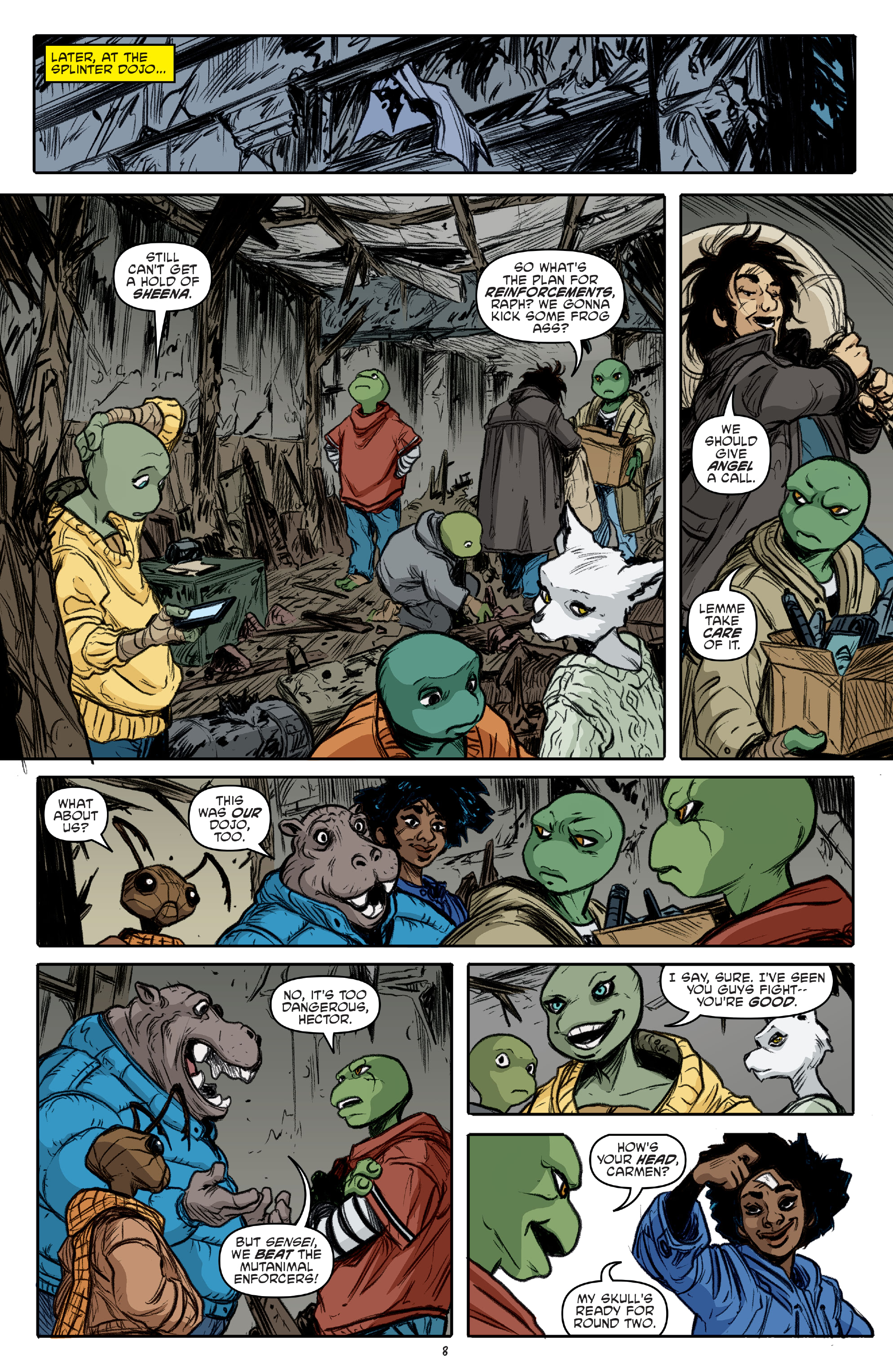 Read Teenage Mutant Ninja Turtles (2011) EN Manga Online