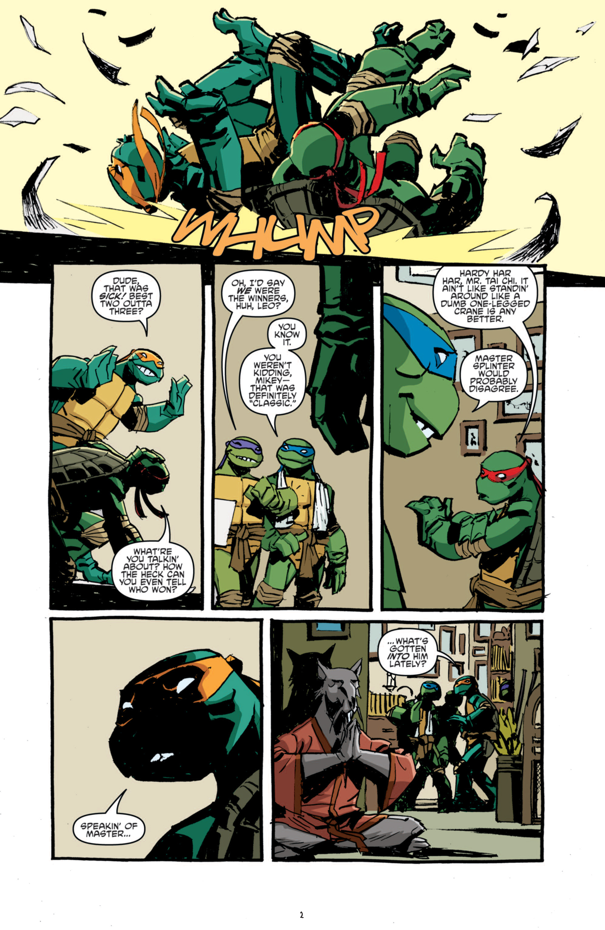 Read Teenage Mutant Ninja Turtles (2011) EN Manga Online