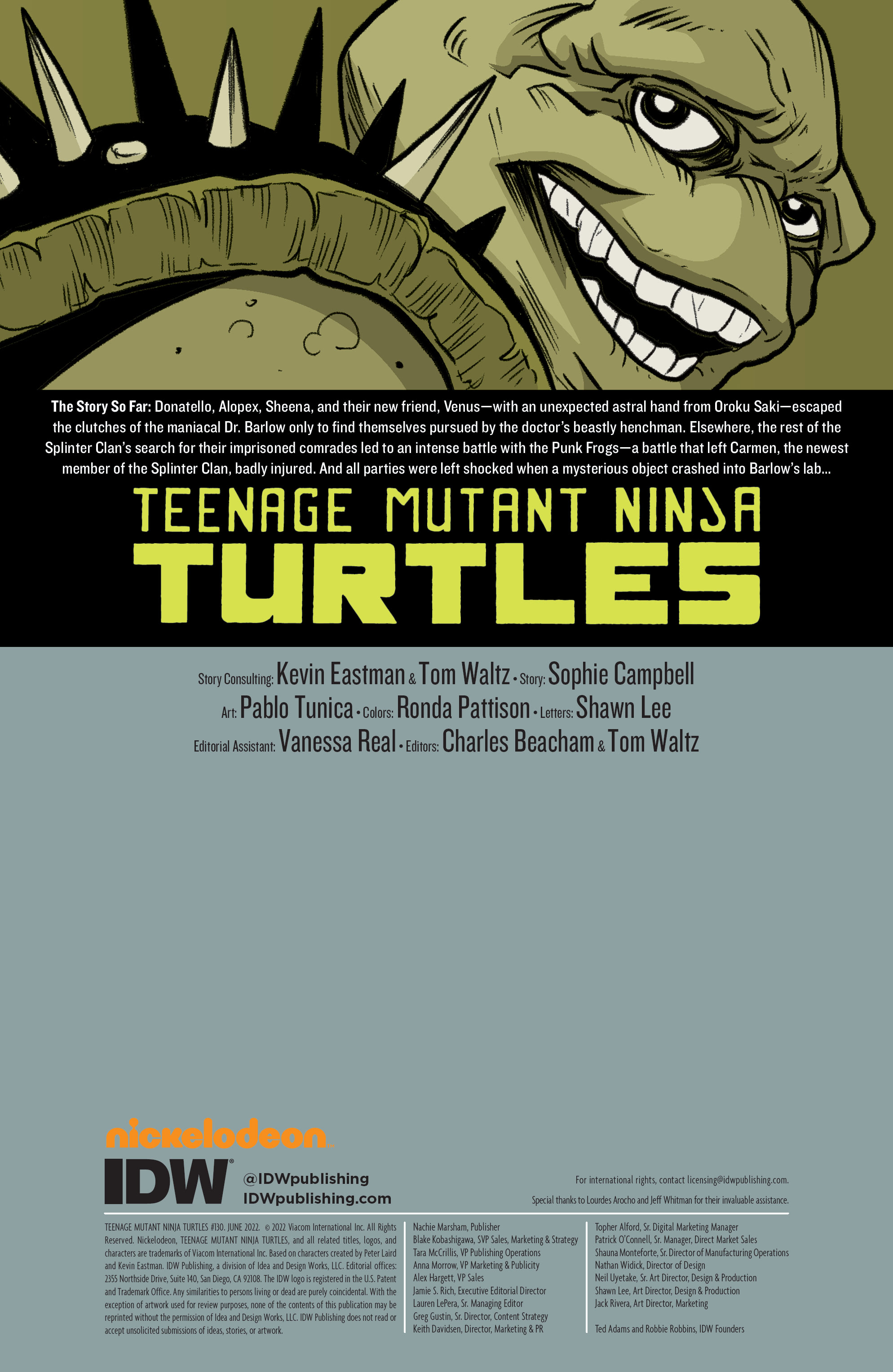 Read Teenage Mutant Ninja Turtles (2011) EN Manga Online