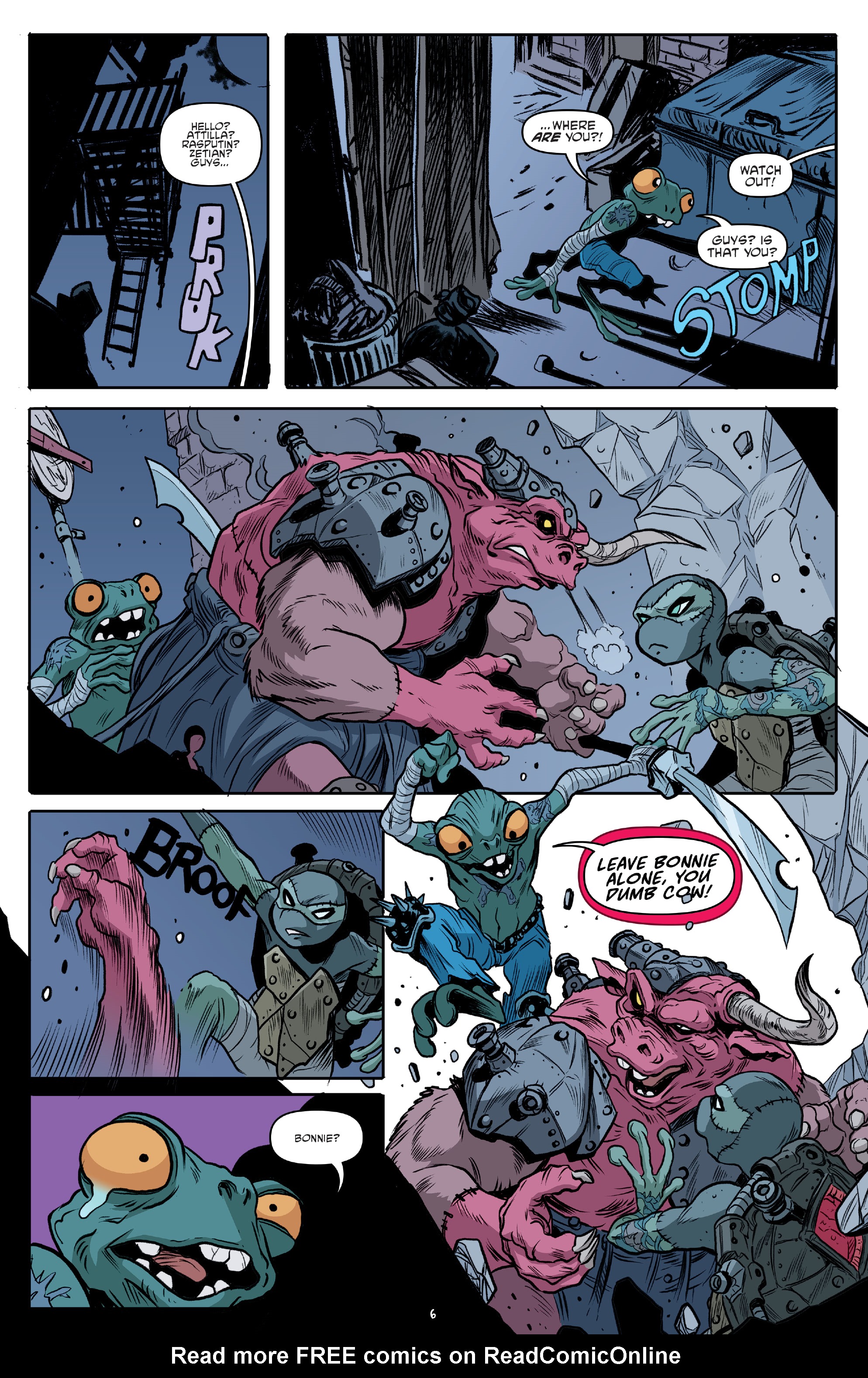 Read Teenage Mutant Ninja Turtles (2011) EN Manga Online