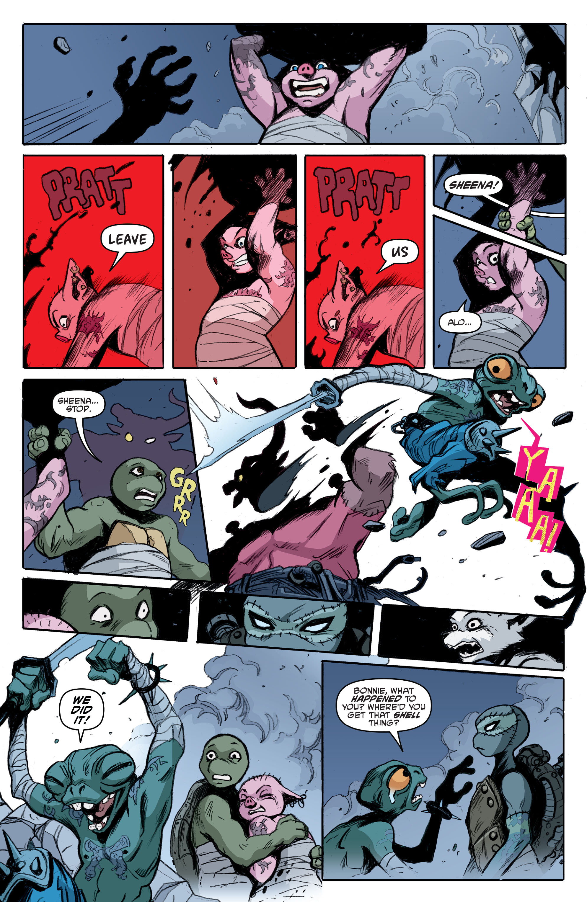 Read Teenage Mutant Ninja Turtles (2011) EN Manga Online