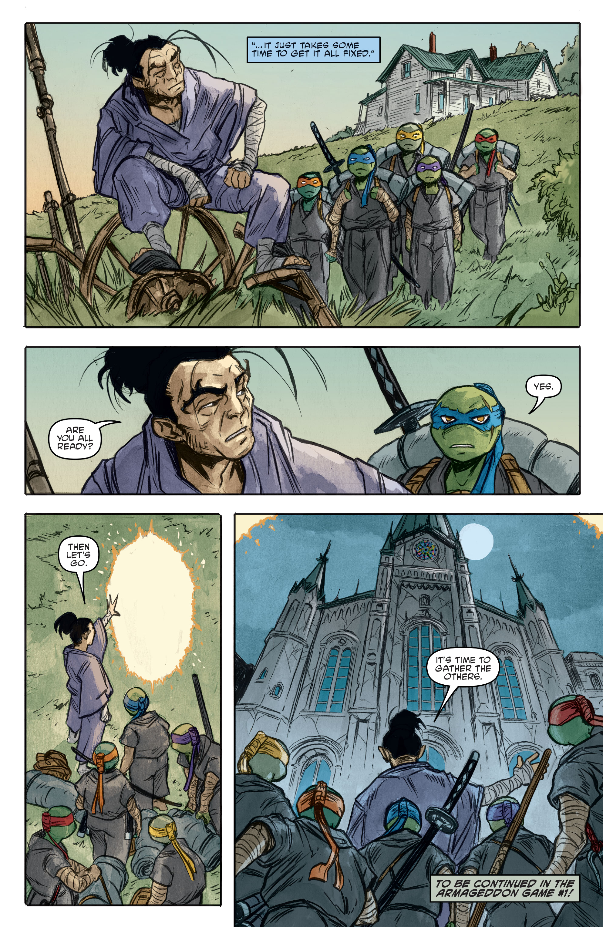 Read Teenage Mutant Ninja Turtles (2011) EN Manga Online