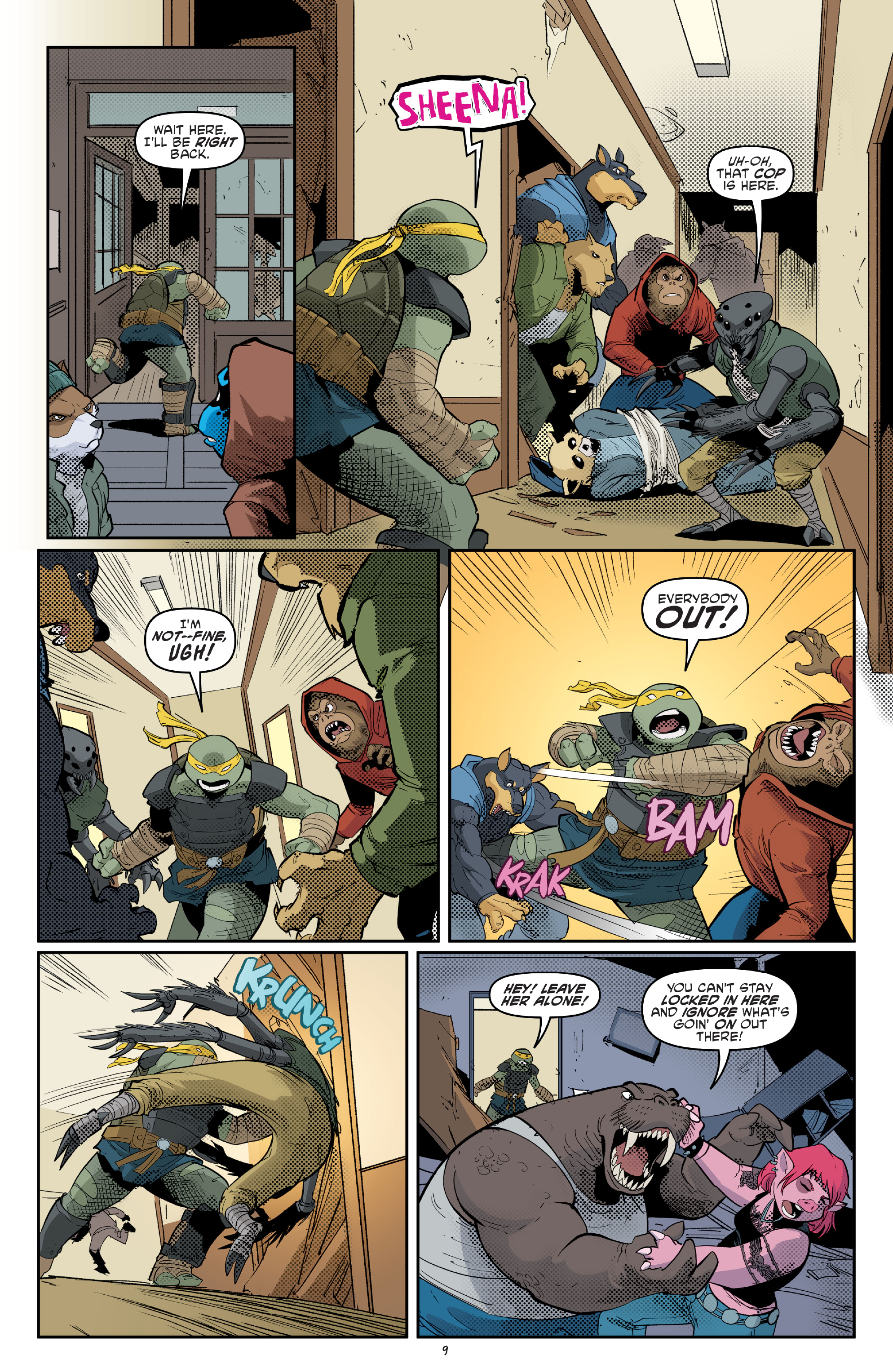 Read Teenage Mutant Ninja Turtles (2011) EN Manga Online