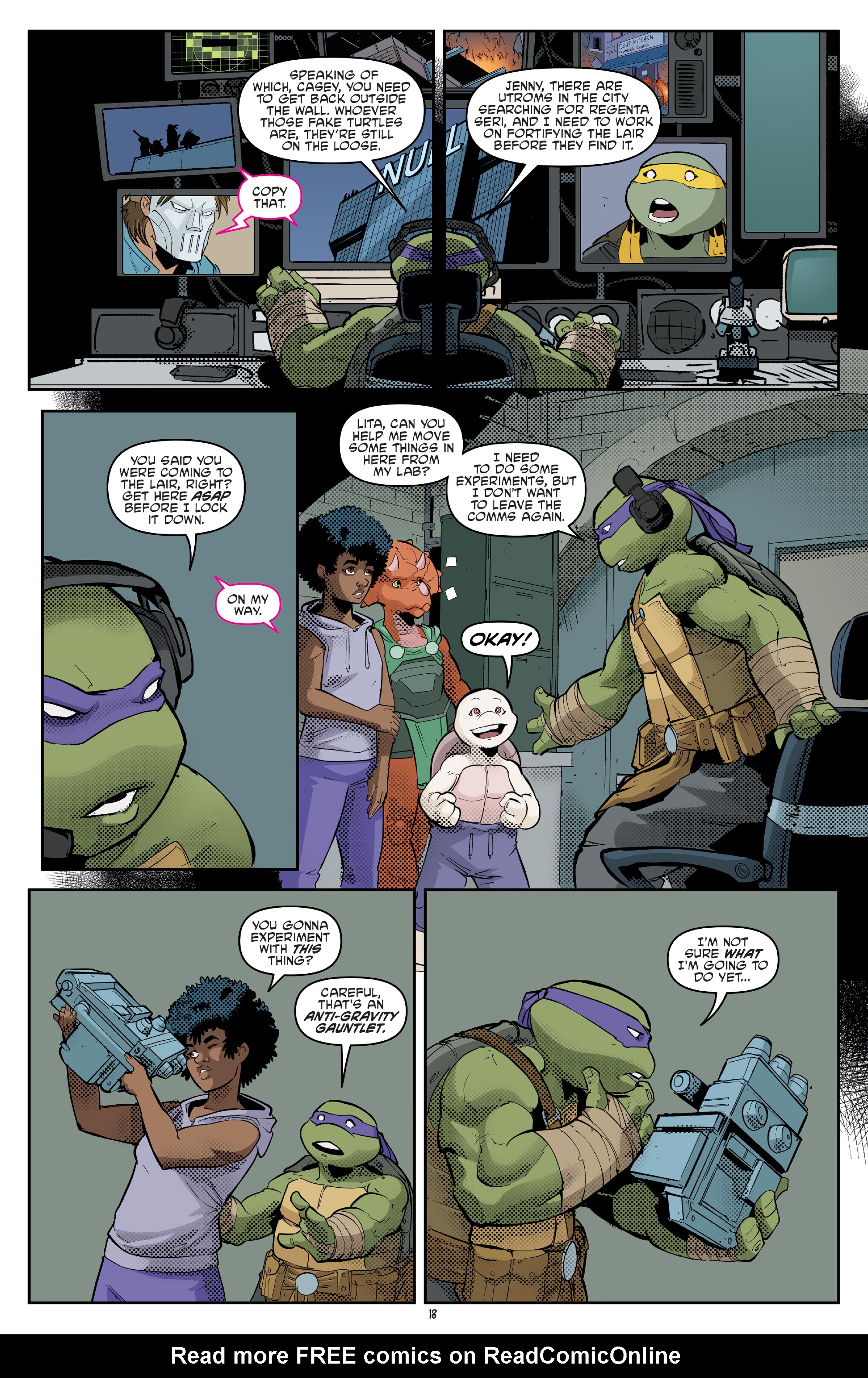 Read Teenage Mutant Ninja Turtles (2011) EN Manga Online