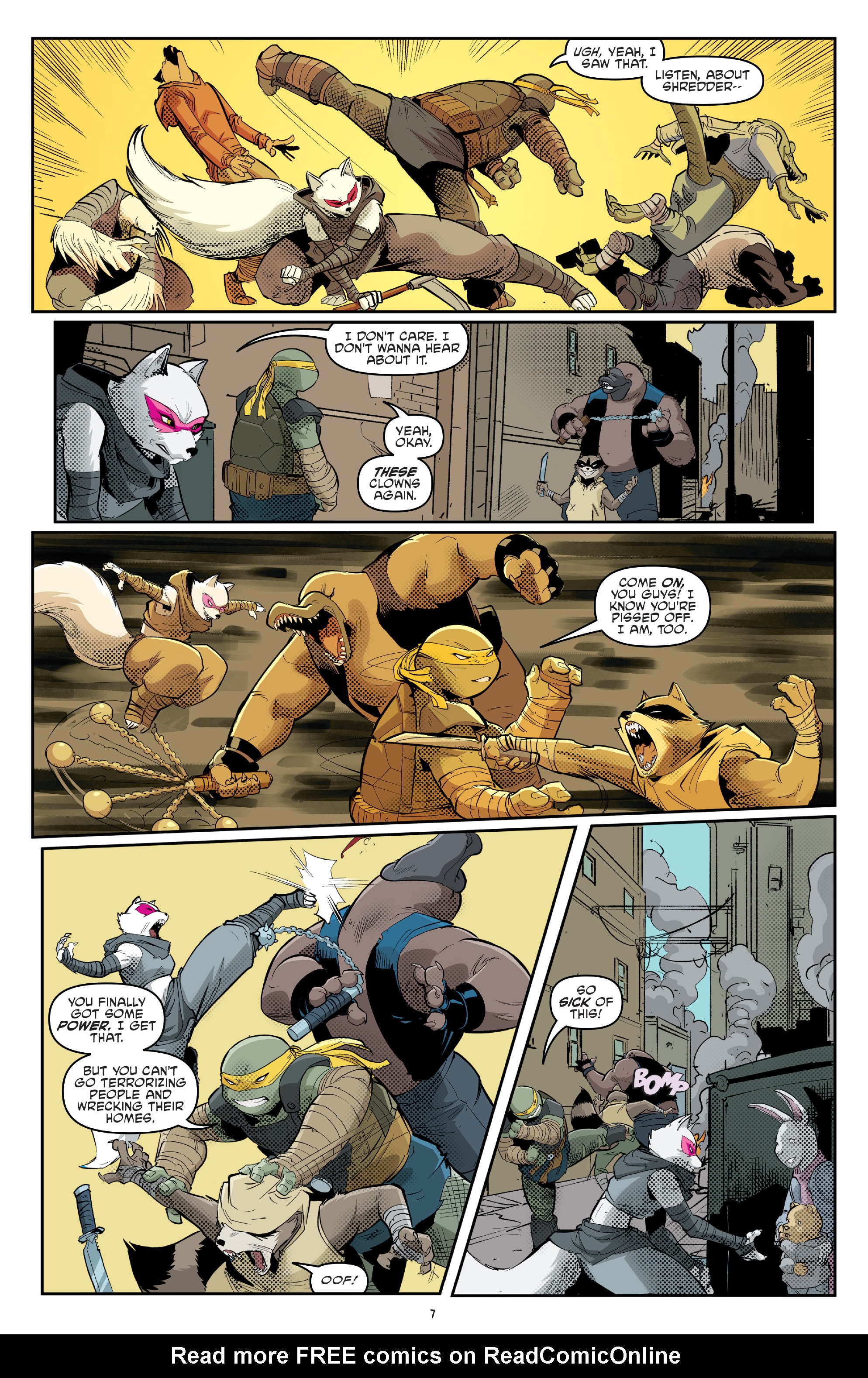 Read Teenage Mutant Ninja Turtles (2011) EN Manga Online