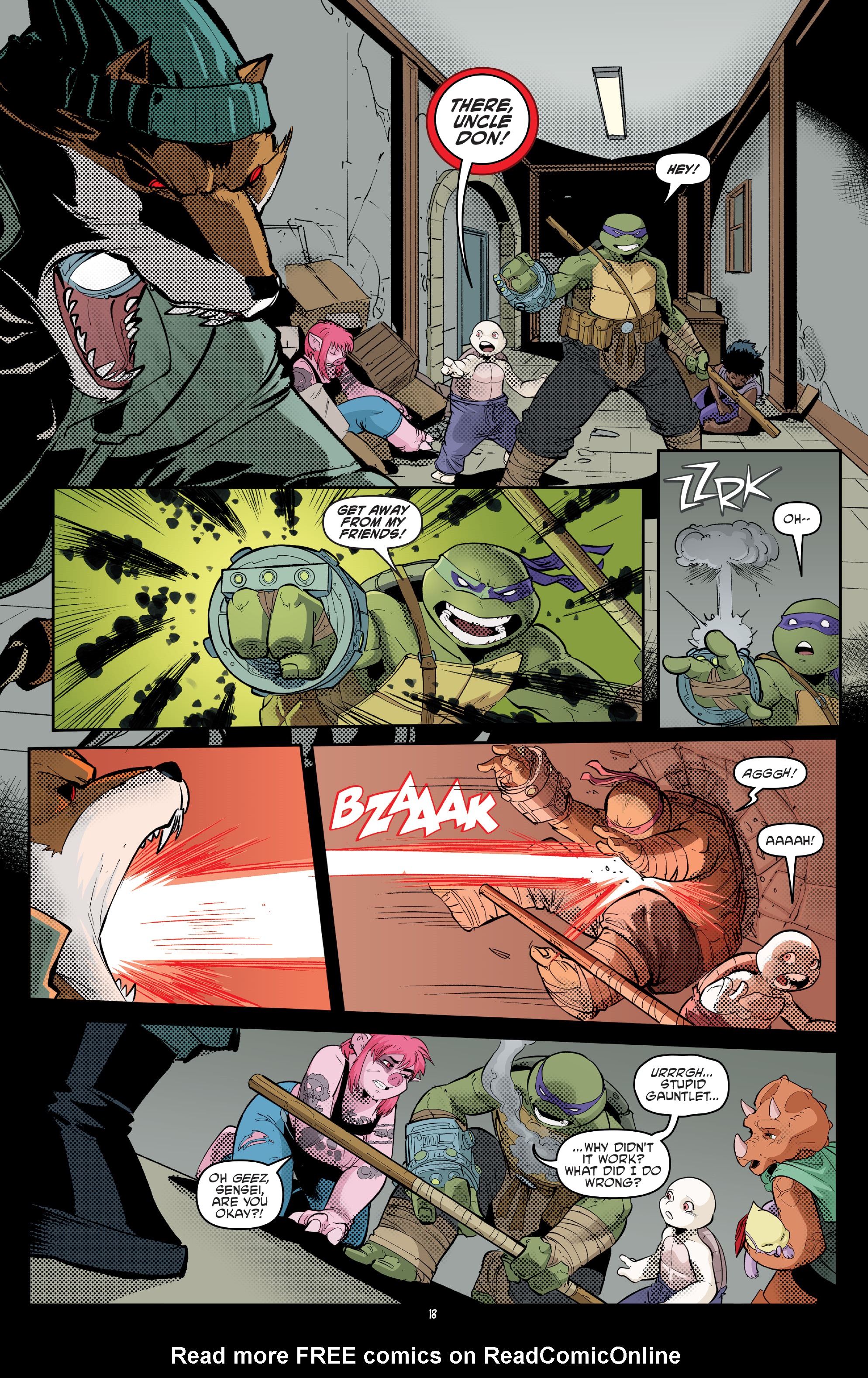 Read Teenage Mutant Ninja Turtles (2011) EN Manga Online