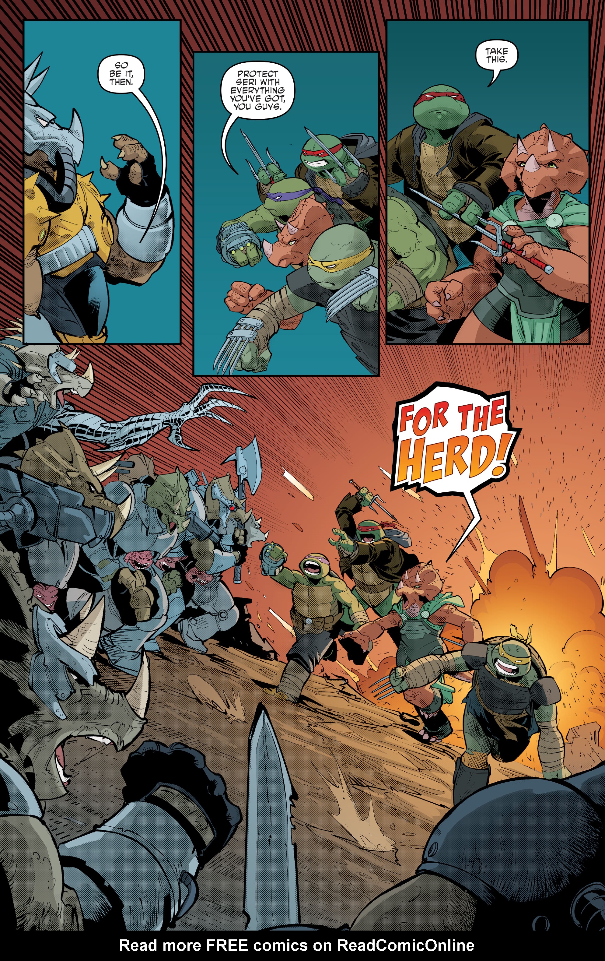 Read Teenage Mutant Ninja Turtles (2011) EN Manga Online