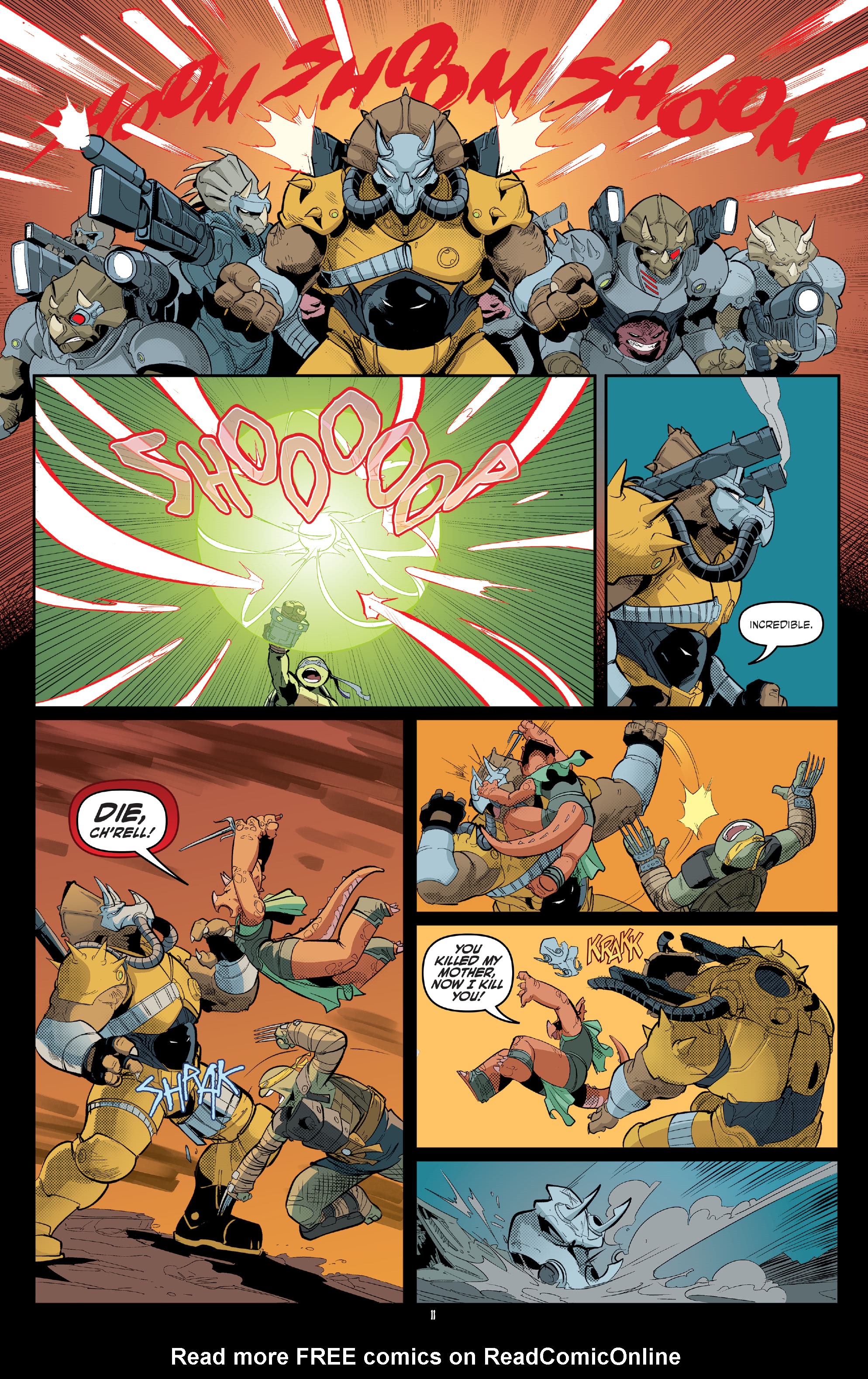 Read Teenage Mutant Ninja Turtles (2011) EN Manga Online