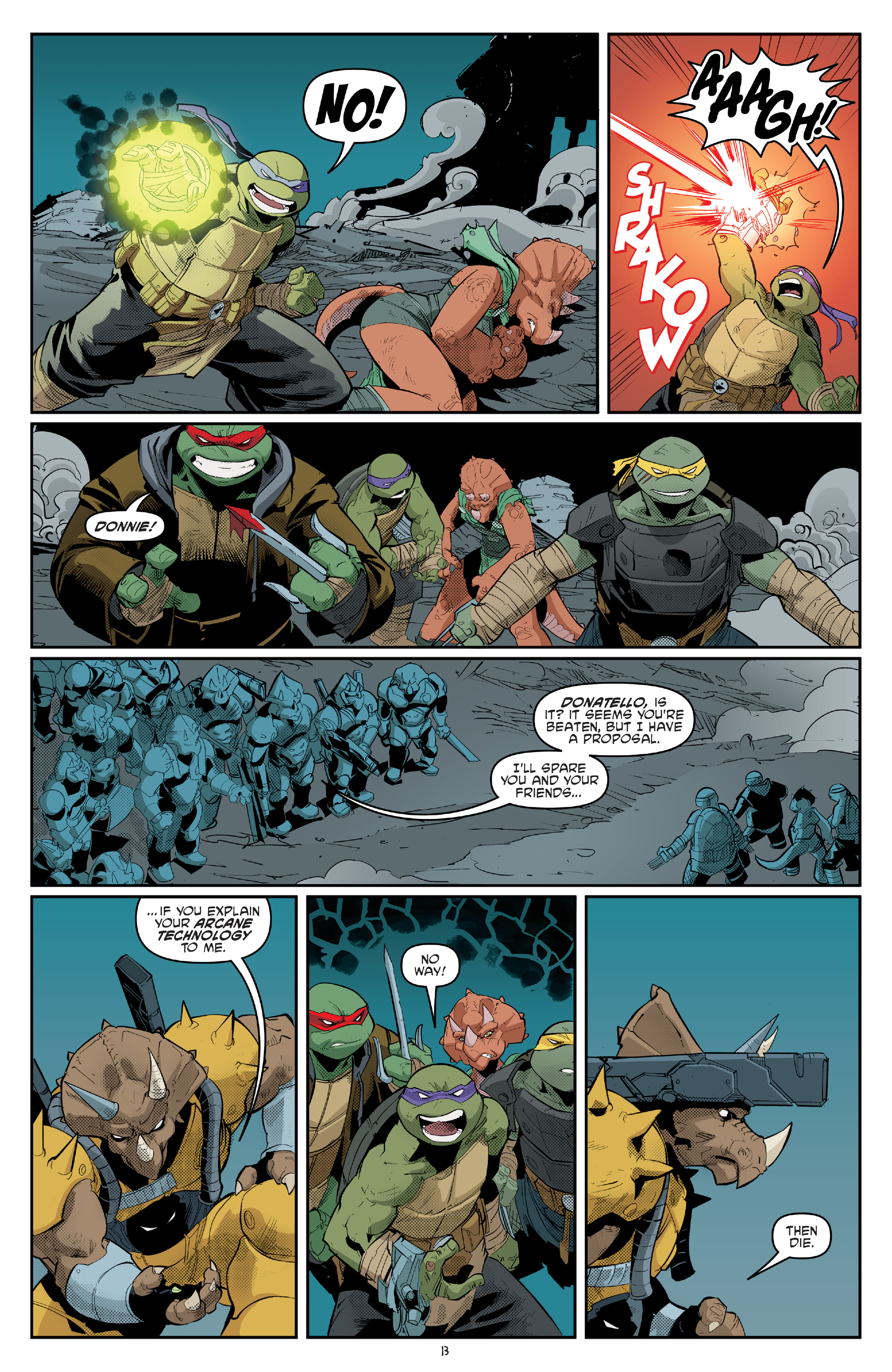 Read Teenage Mutant Ninja Turtles (2011) EN Manga Online