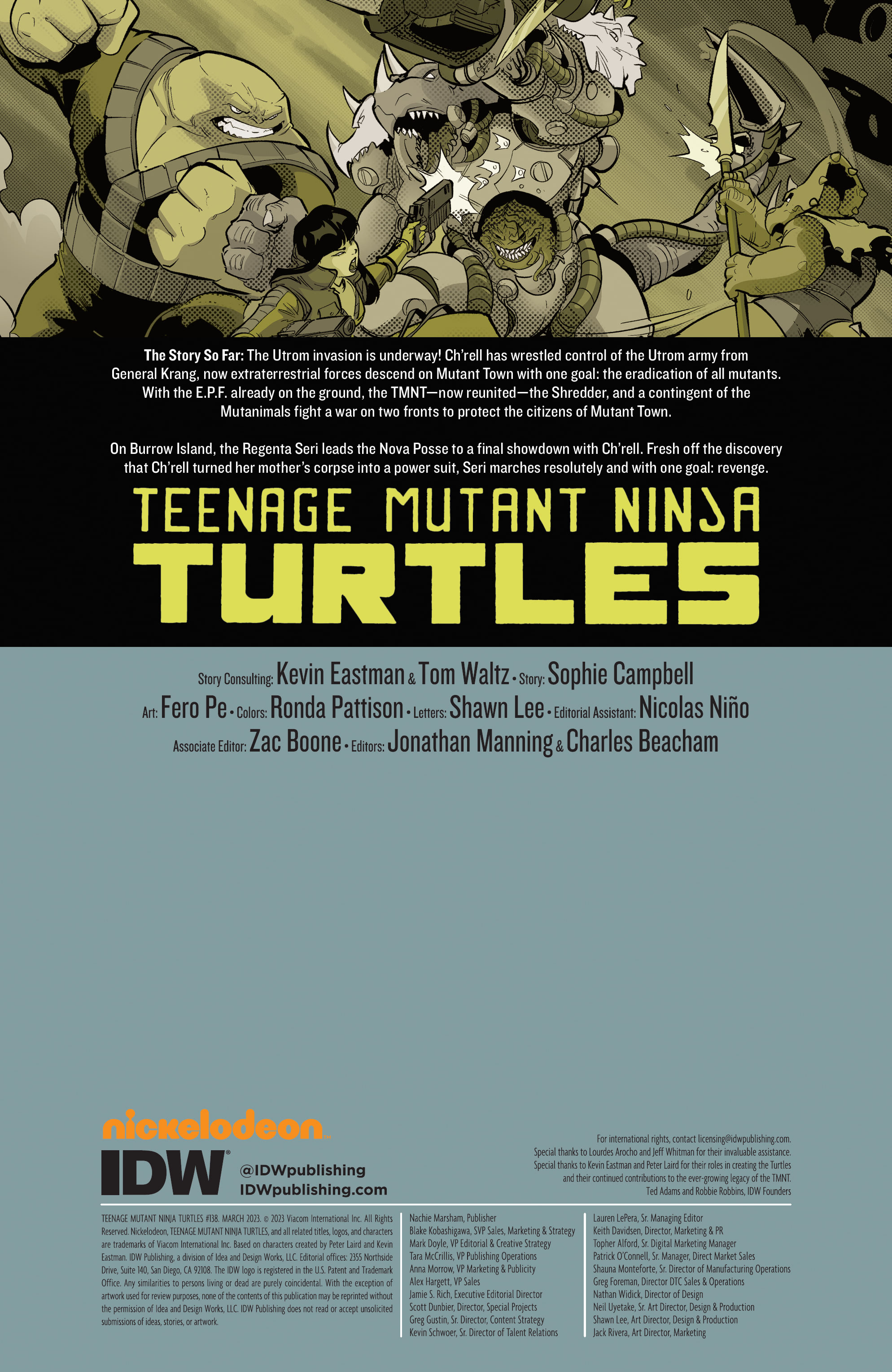 Read Teenage Mutant Ninja Turtles (2011) EN Manga Online