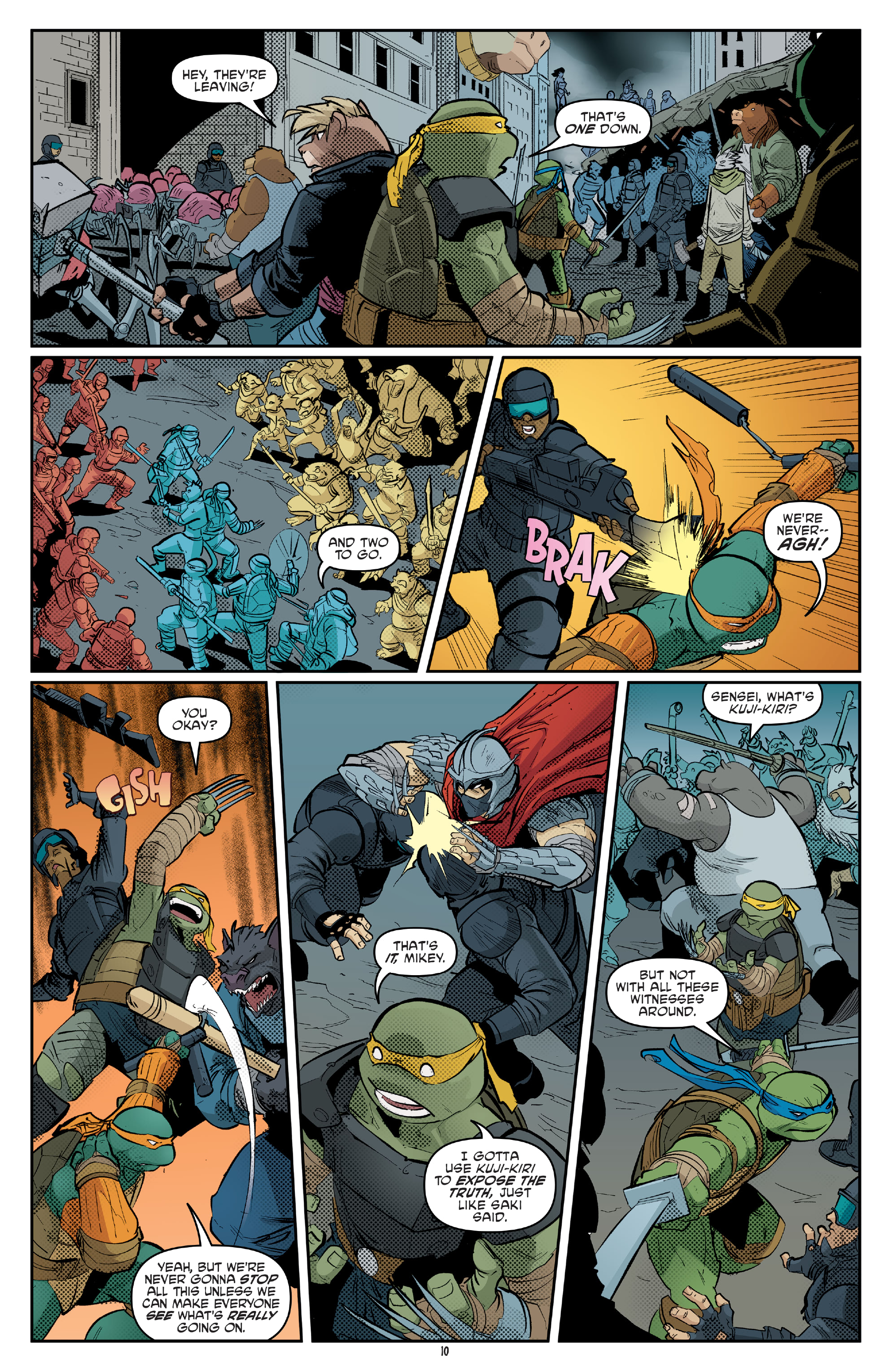 Read Teenage Mutant Ninja Turtles (2011) EN Manga Online