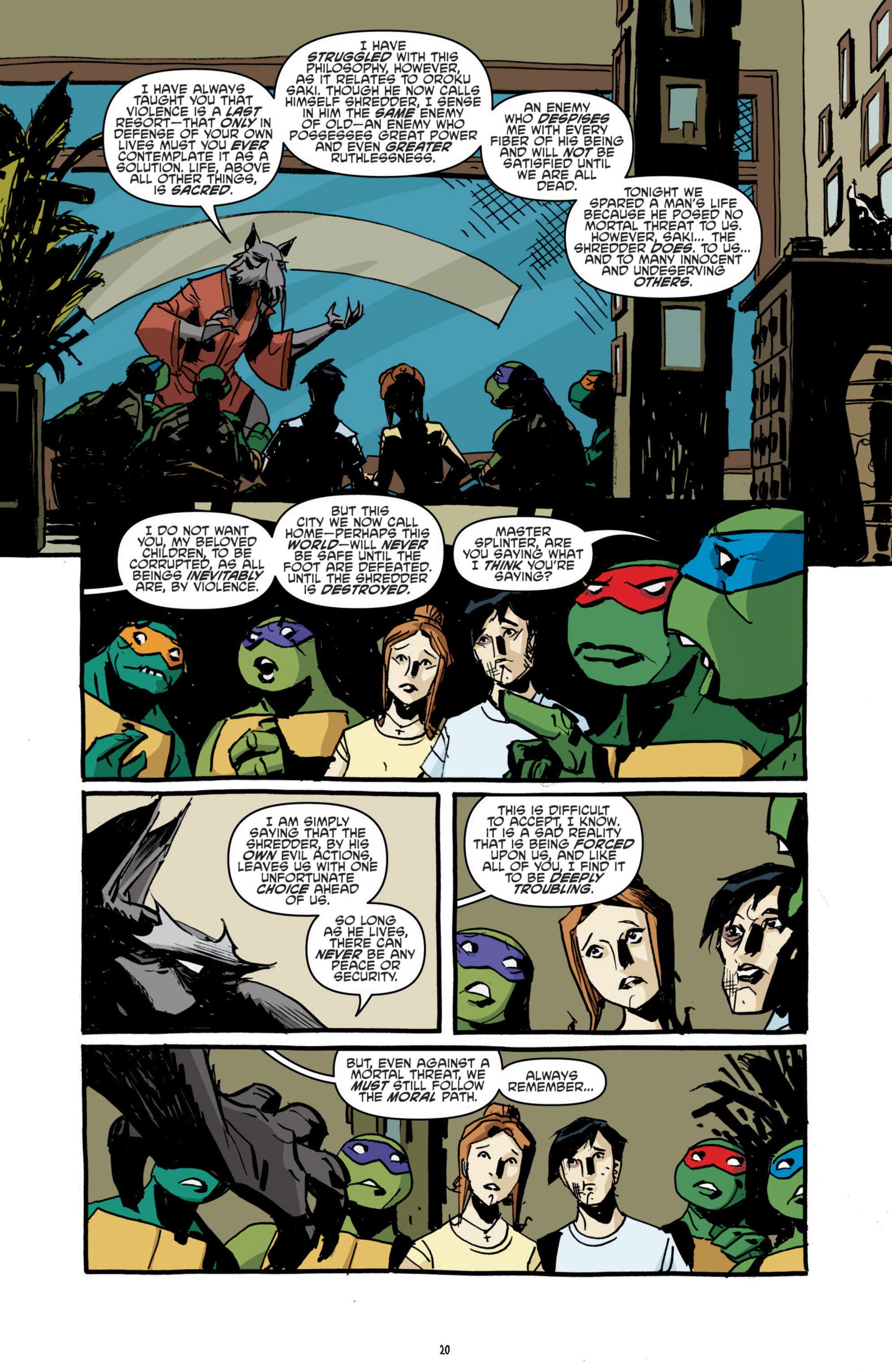 Read Teenage Mutant Ninja Turtles (2011) EN Manga Online