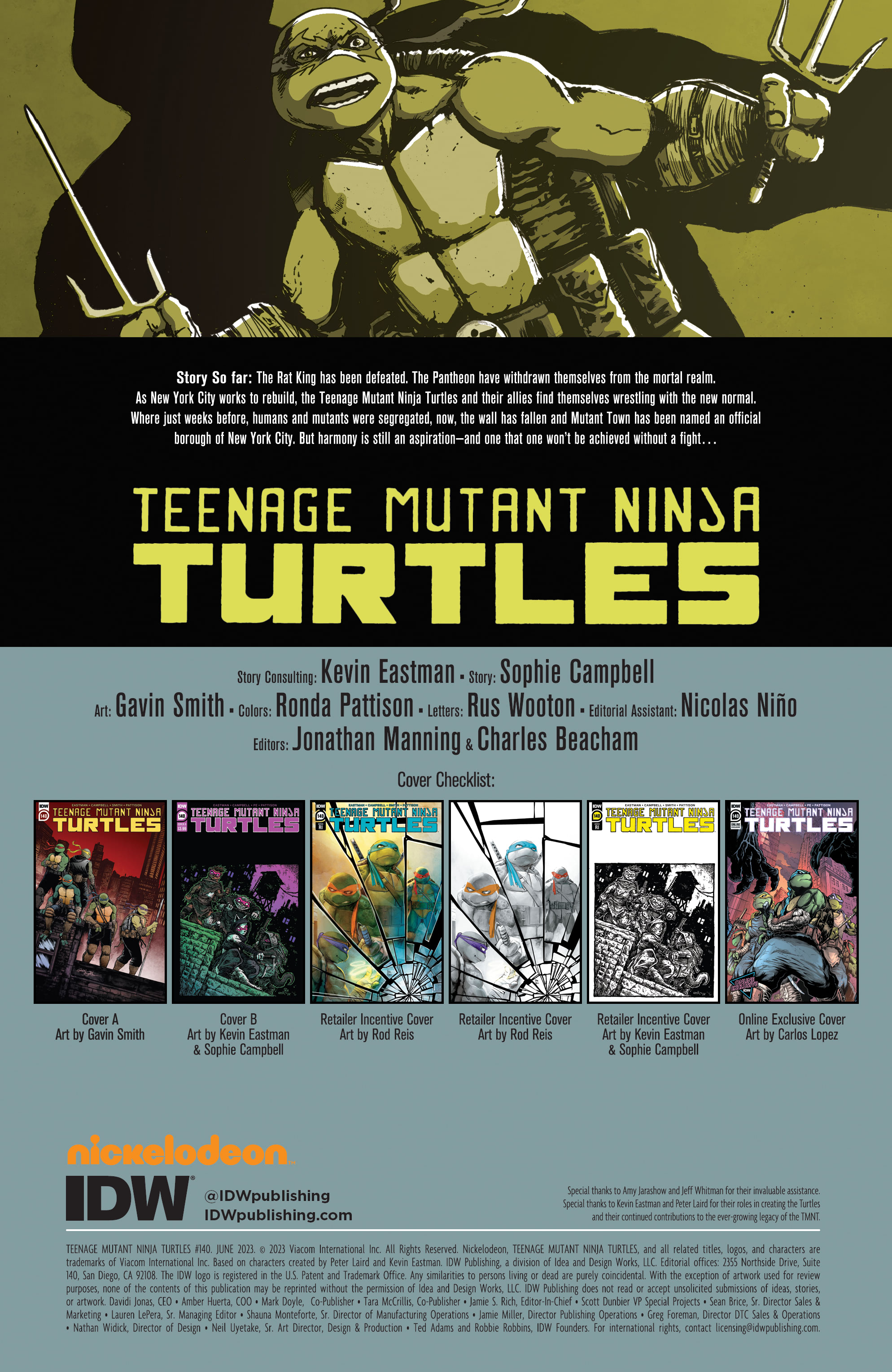 Read Teenage Mutant Ninja Turtles (2011) EN Manga Online
