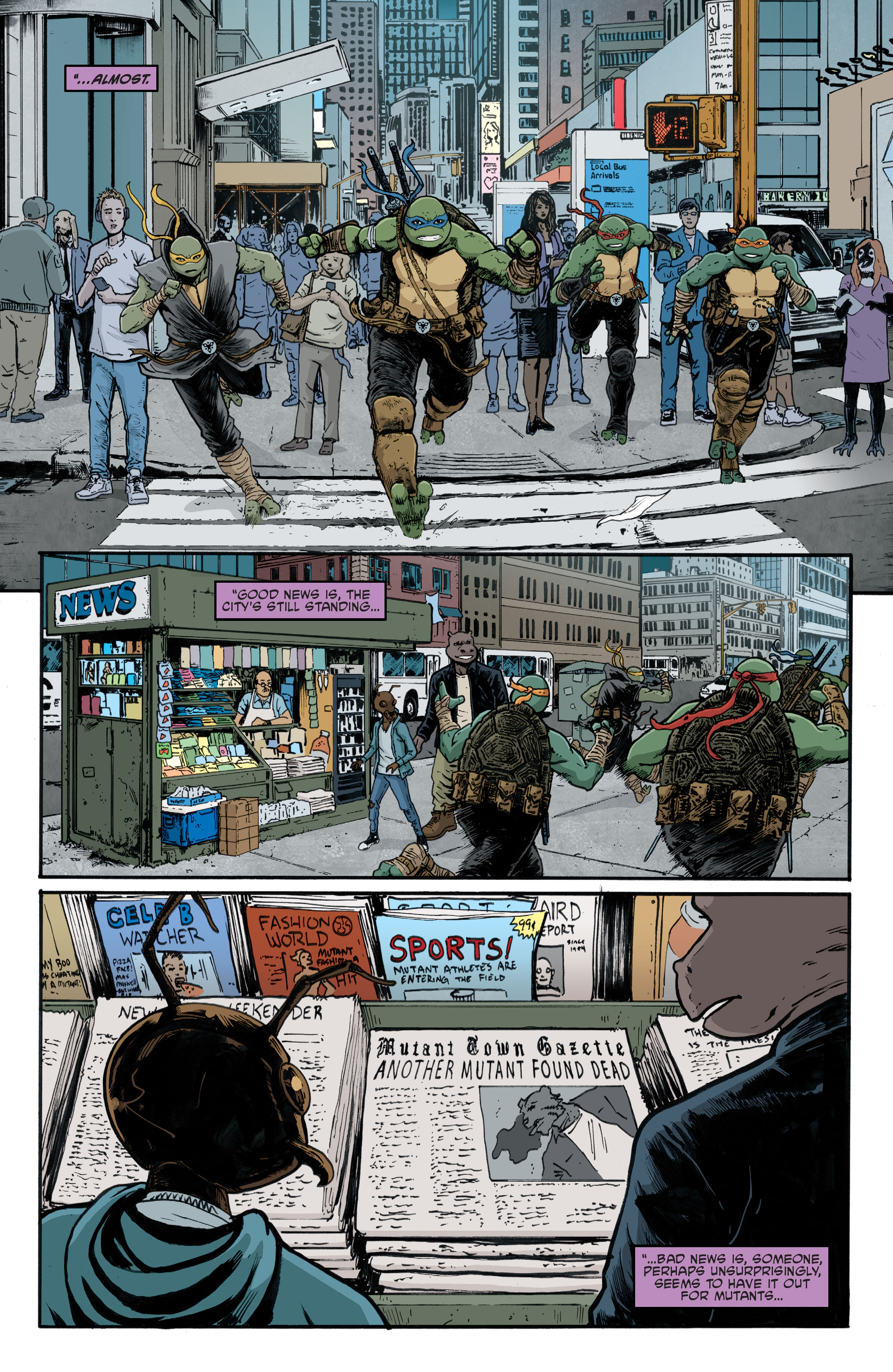 Read Teenage Mutant Ninja Turtles (2011) EN Manga Online