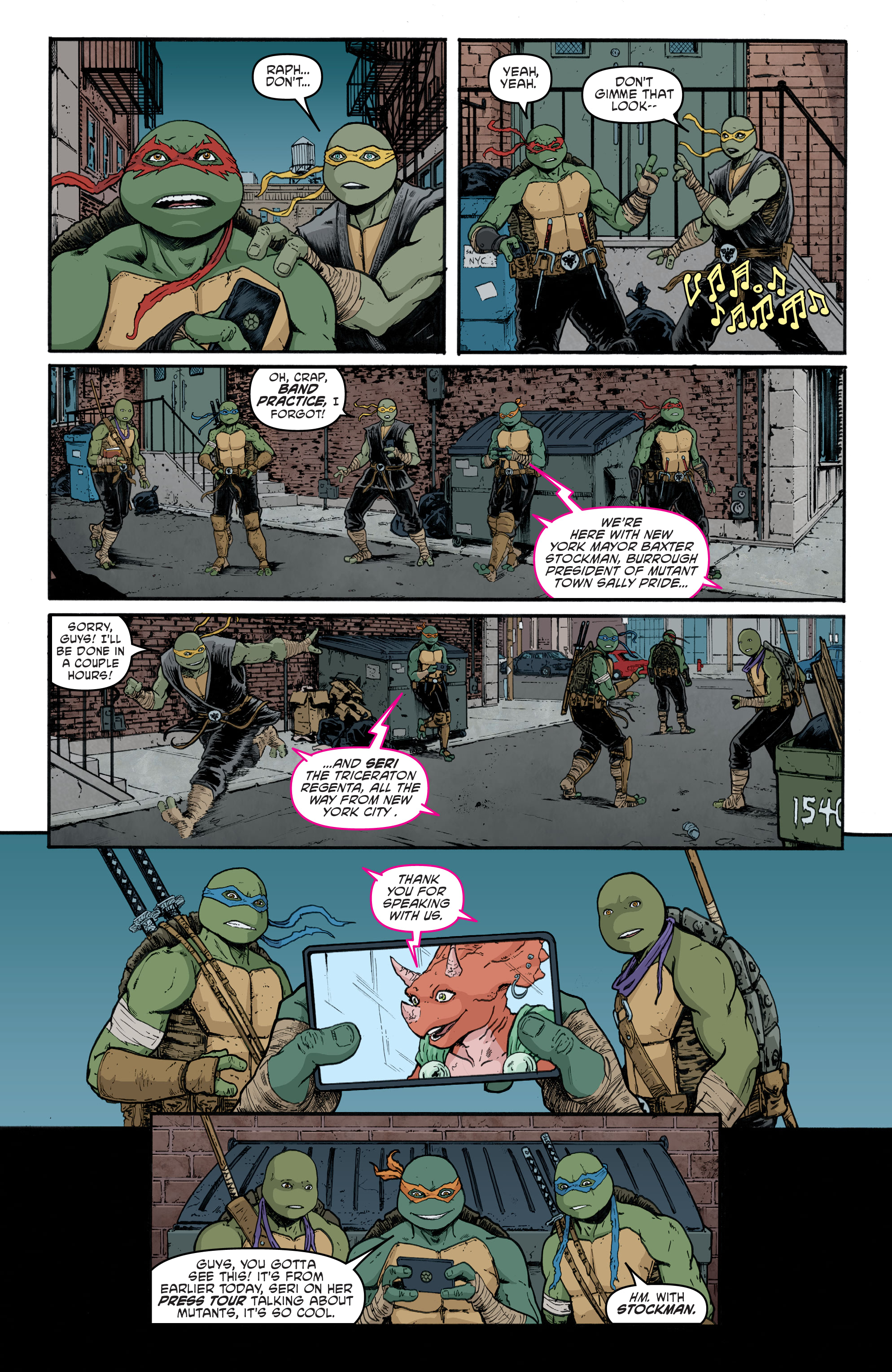 Read Teenage Mutant Ninja Turtles (2011) EN Manga Online