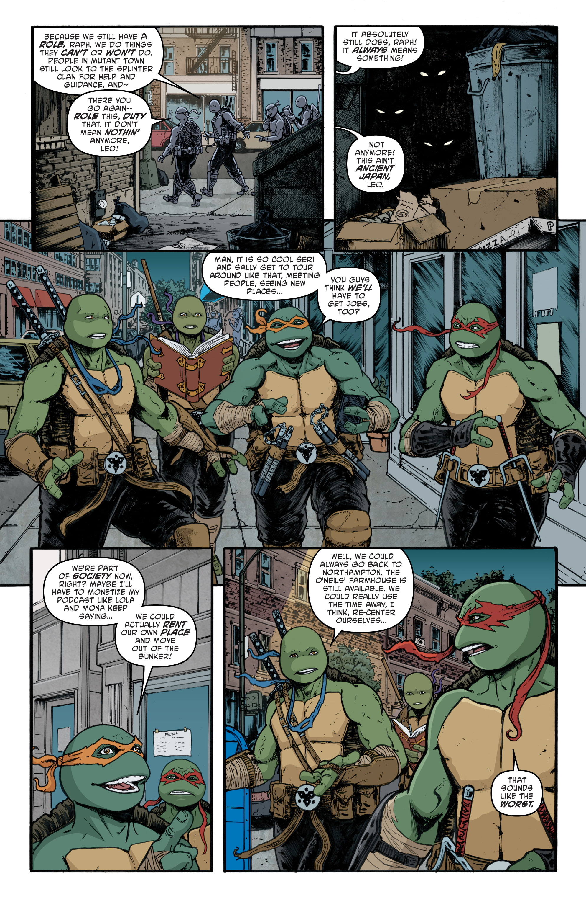 Read Teenage Mutant Ninja Turtles (2011) EN Manga Online