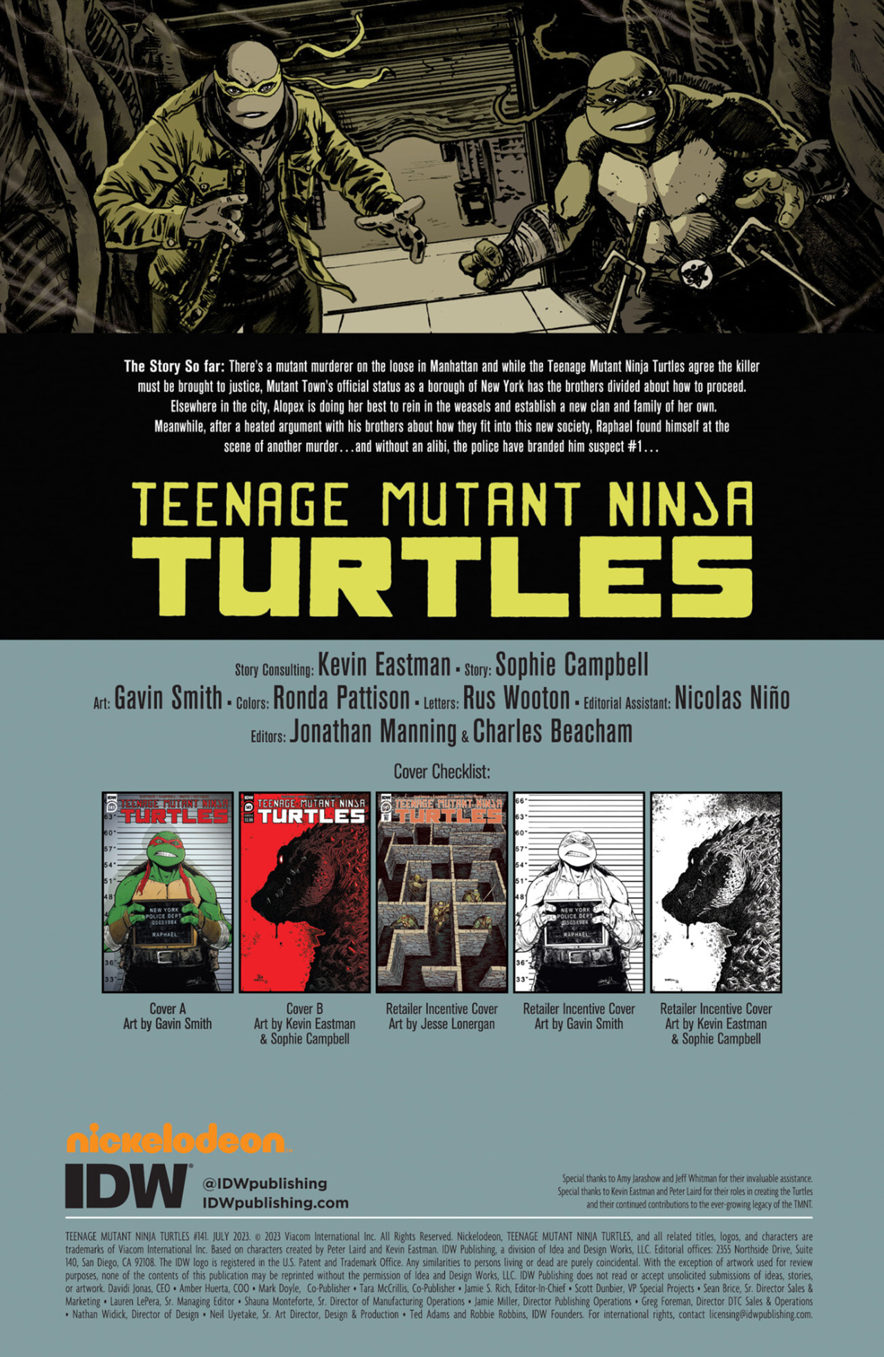 Read Teenage Mutant Ninja Turtles (2011) EN Manga Online