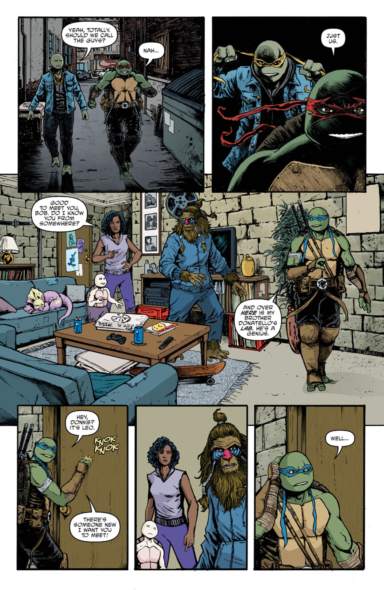 Read Teenage Mutant Ninja Turtles (2011) EN Manga Online