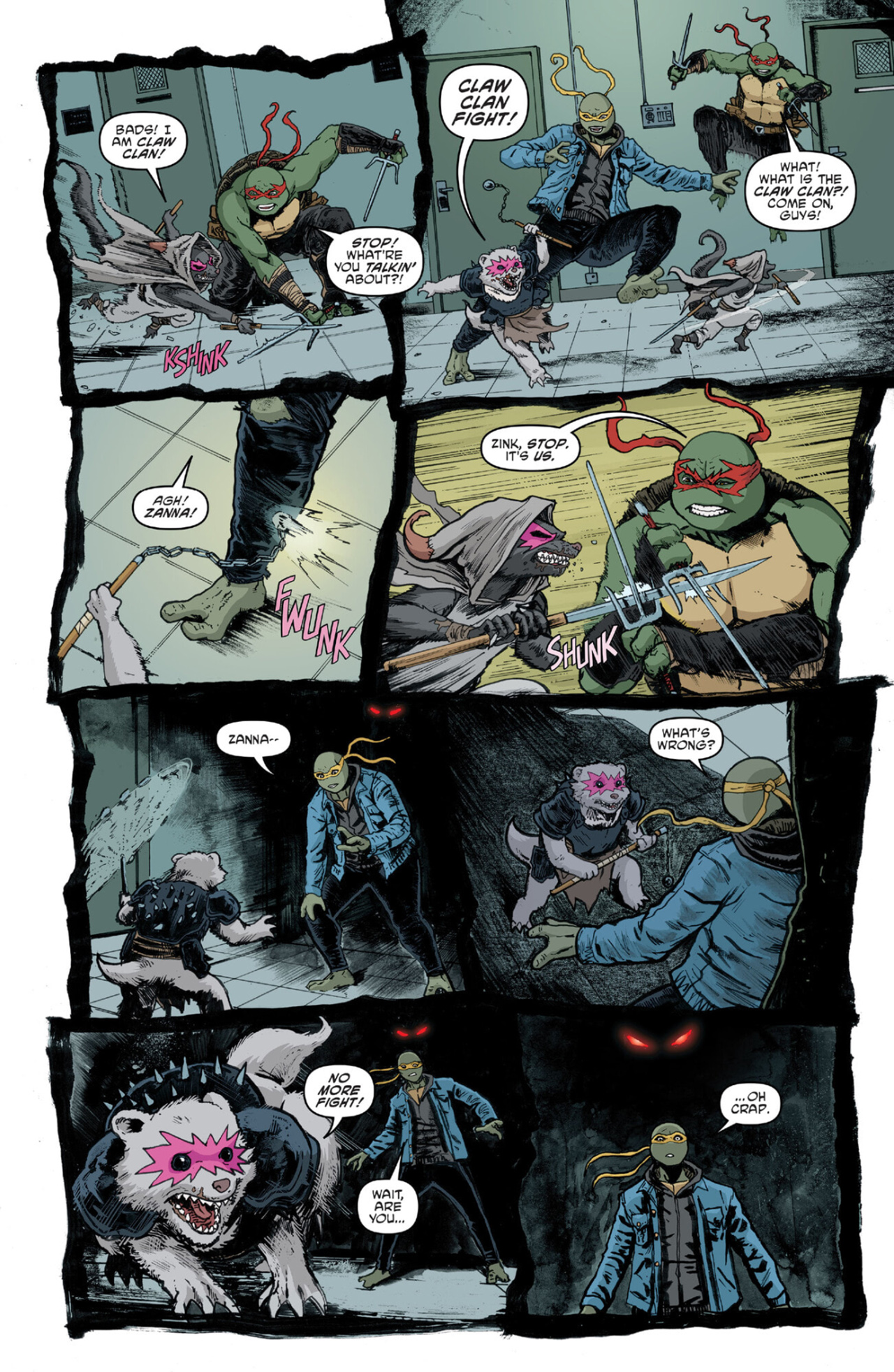 Read Teenage Mutant Ninja Turtles (2011) EN Manga Online