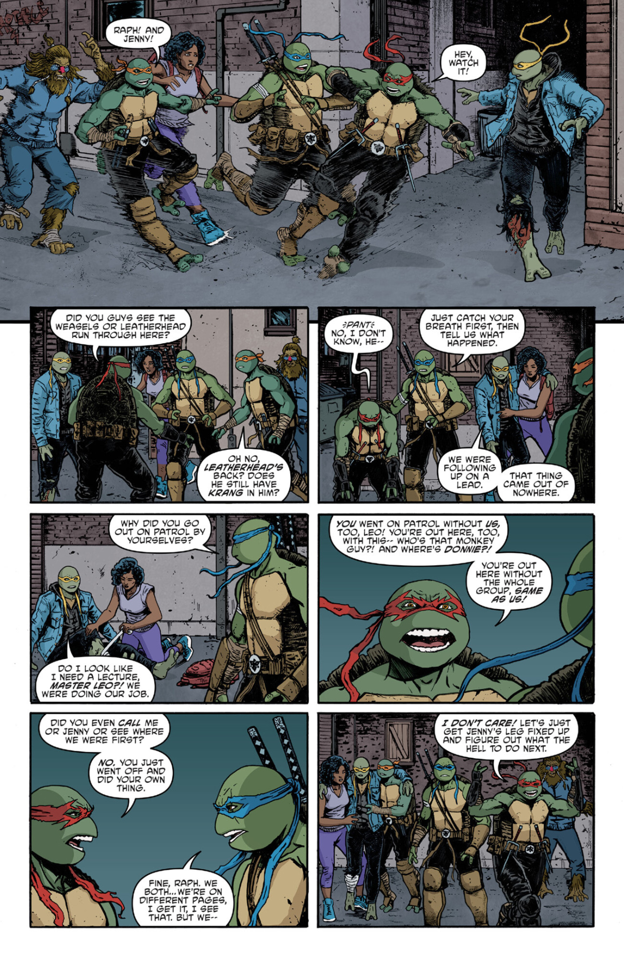 Read Teenage Mutant Ninja Turtles (2011) EN Manga Online