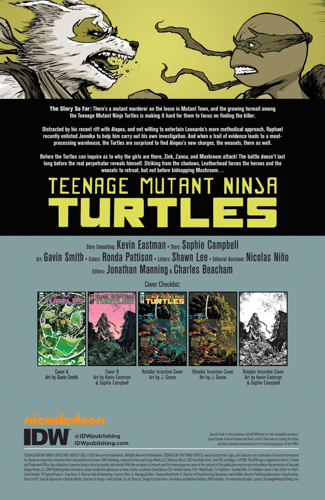 Read Teenage Mutant Ninja Turtles (2011) EN Manga Online