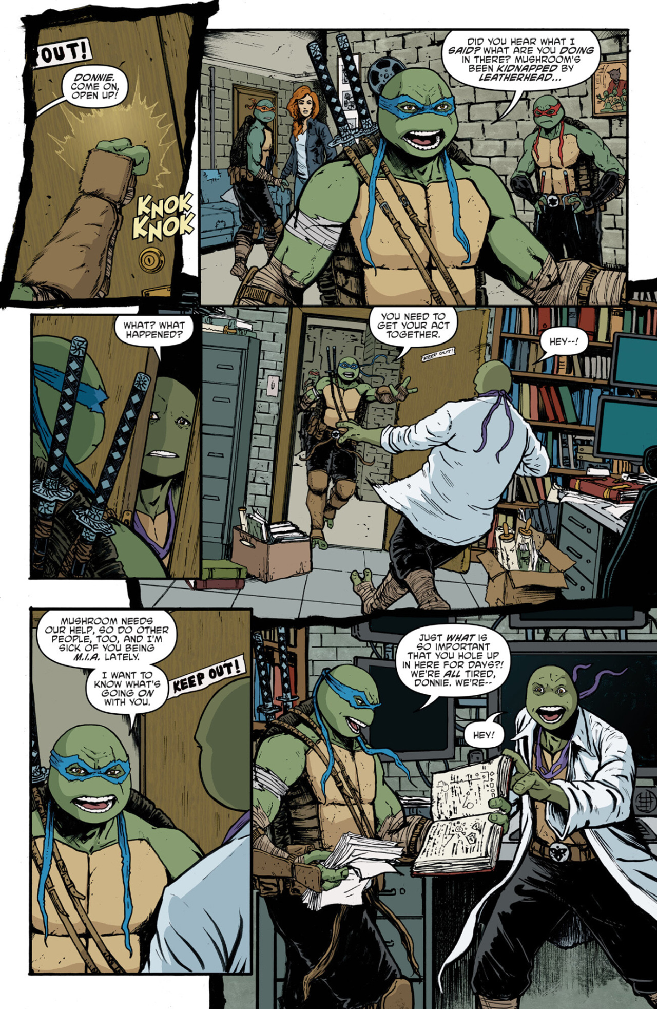 Read Teenage Mutant Ninja Turtles (2011) EN Manga Online