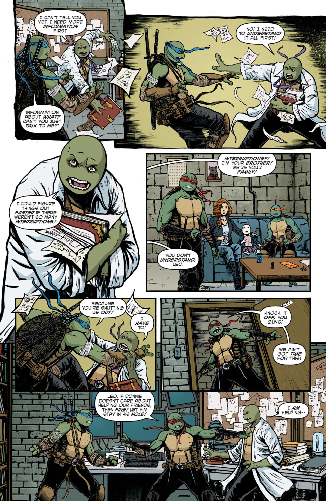 Read Teenage Mutant Ninja Turtles (2011) EN Manga Online