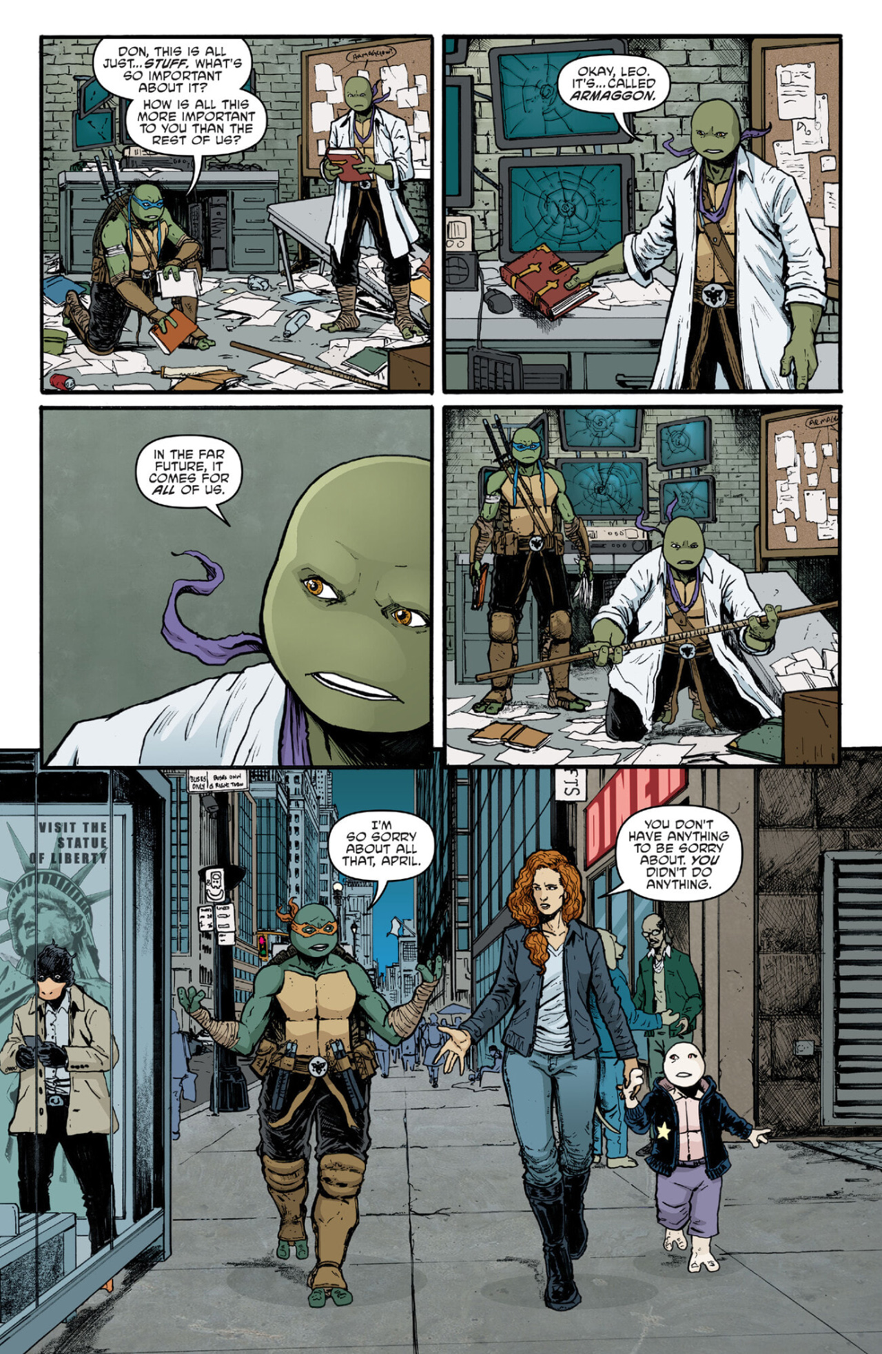 Read Teenage Mutant Ninja Turtles (2011) EN Manga Online