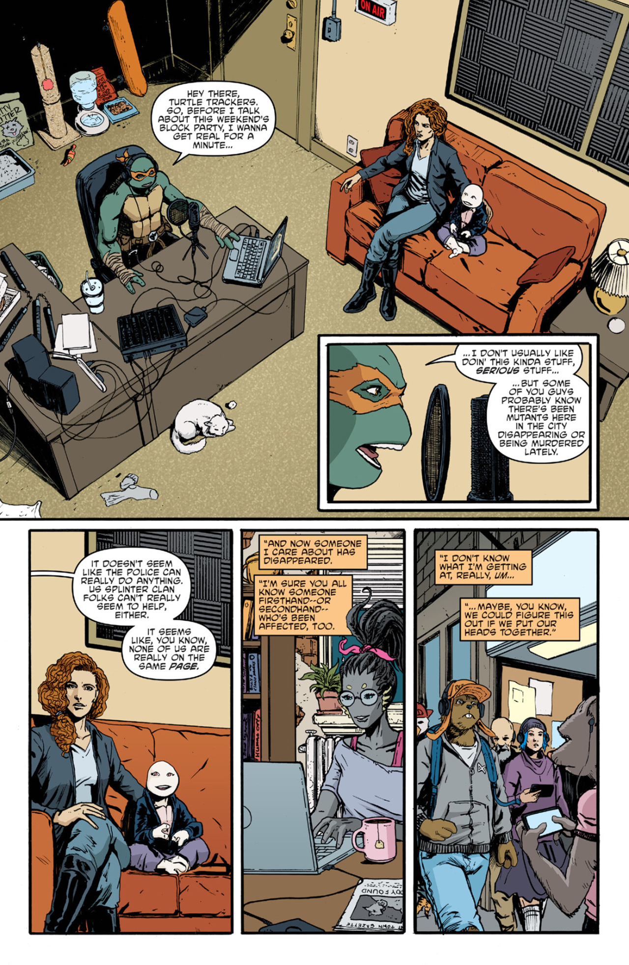 Read Teenage Mutant Ninja Turtles (2011) EN Manga Online