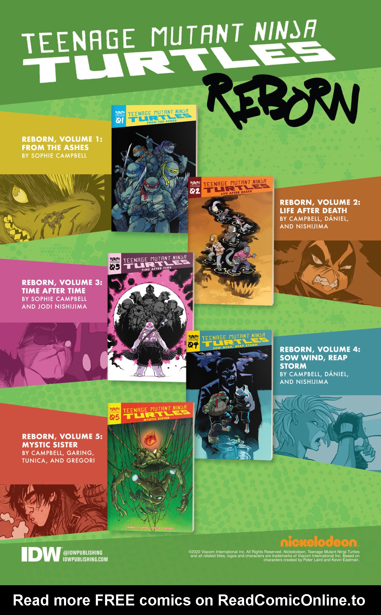 Read Teenage Mutant Ninja Turtles (2011) EN Manga Online