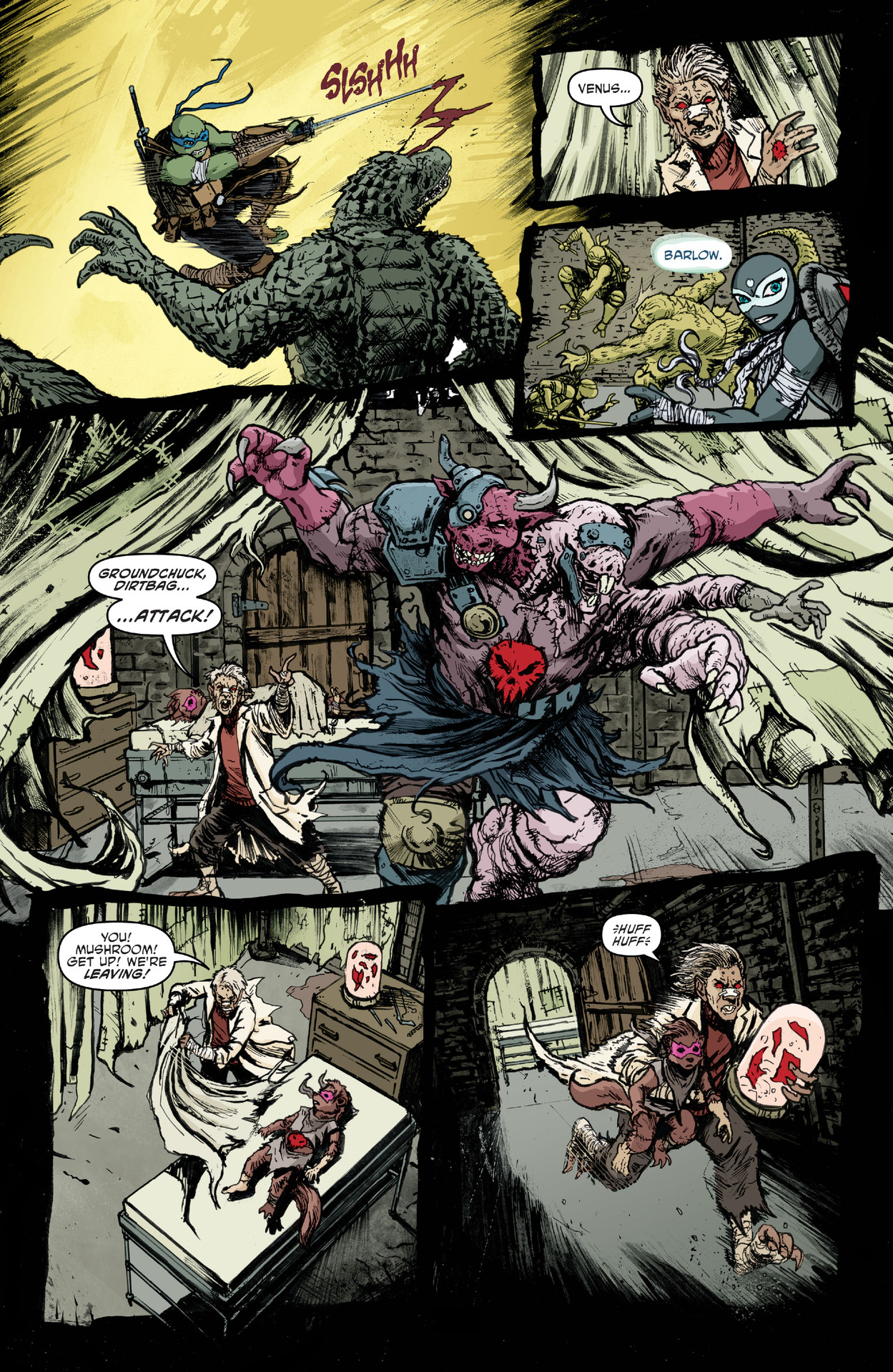 Read Teenage Mutant Ninja Turtles (2011) EN Manga Online