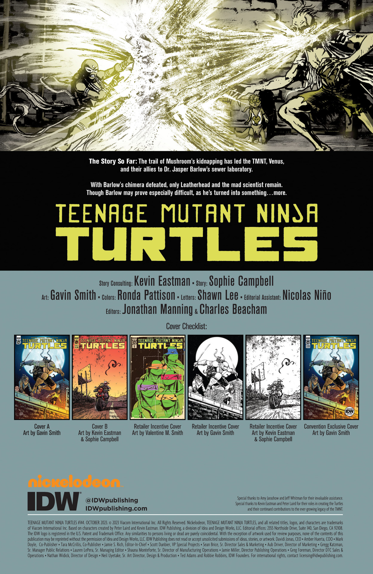 Read Teenage Mutant Ninja Turtles (2011) EN Manga Online