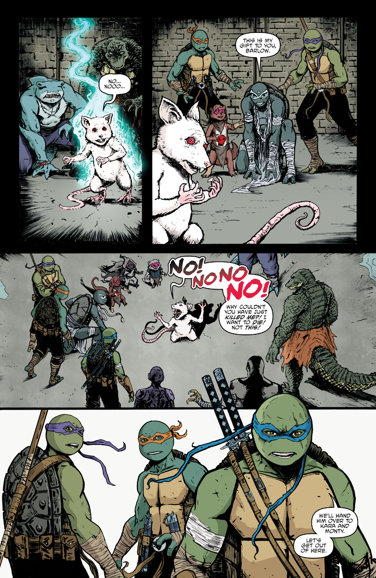 Read Teenage Mutant Ninja Turtles (2011) EN Manga Online
