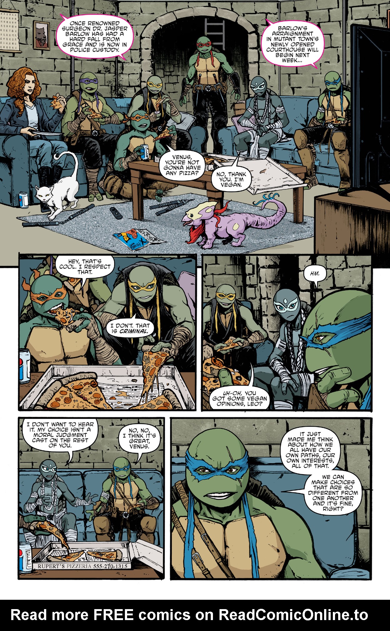 Read Teenage Mutant Ninja Turtles (2011) EN Manga Online
