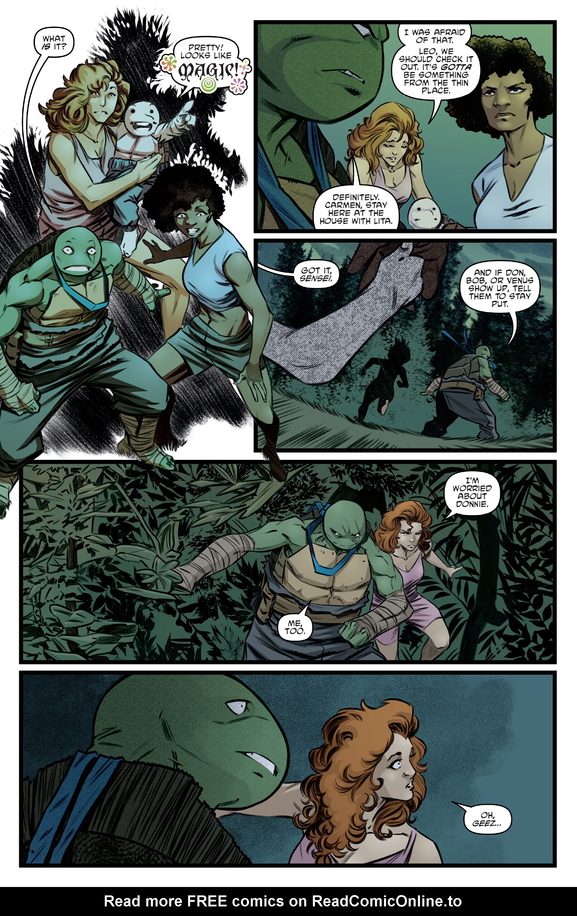 Read Teenage Mutant Ninja Turtles (2011) EN Manga Online