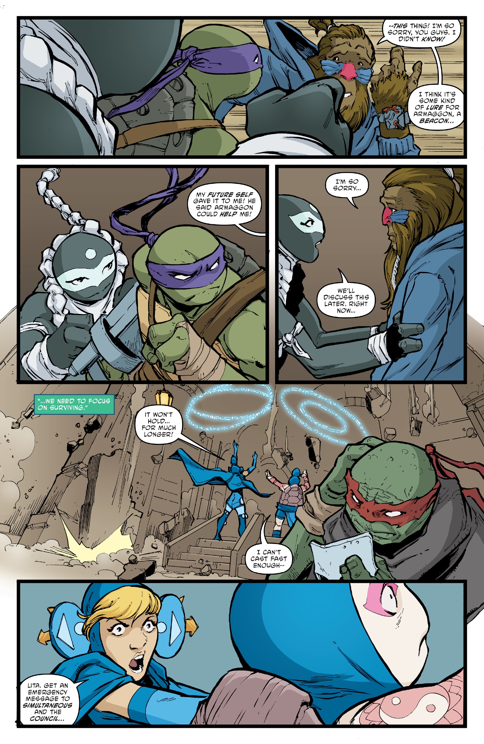 Read Teenage Mutant Ninja Turtles (2011) EN Manga Online