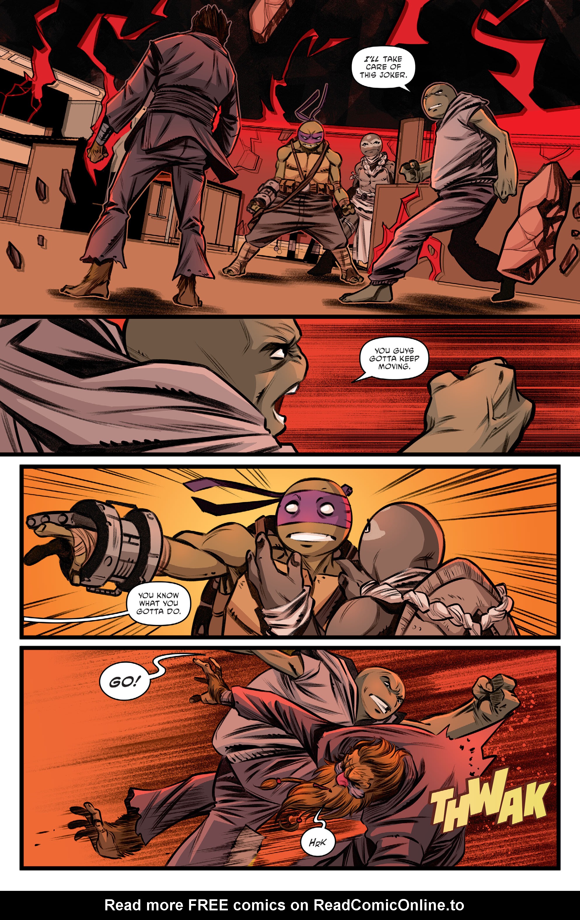 Read Teenage Mutant Ninja Turtles (2011) EN Manga Online