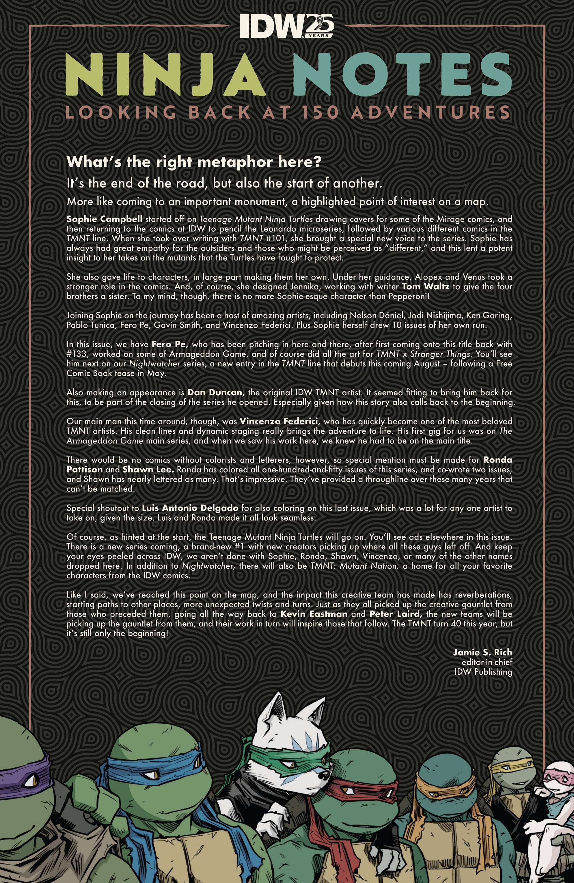 Read Teenage Mutant Ninja Turtles (2011) EN Manga Online