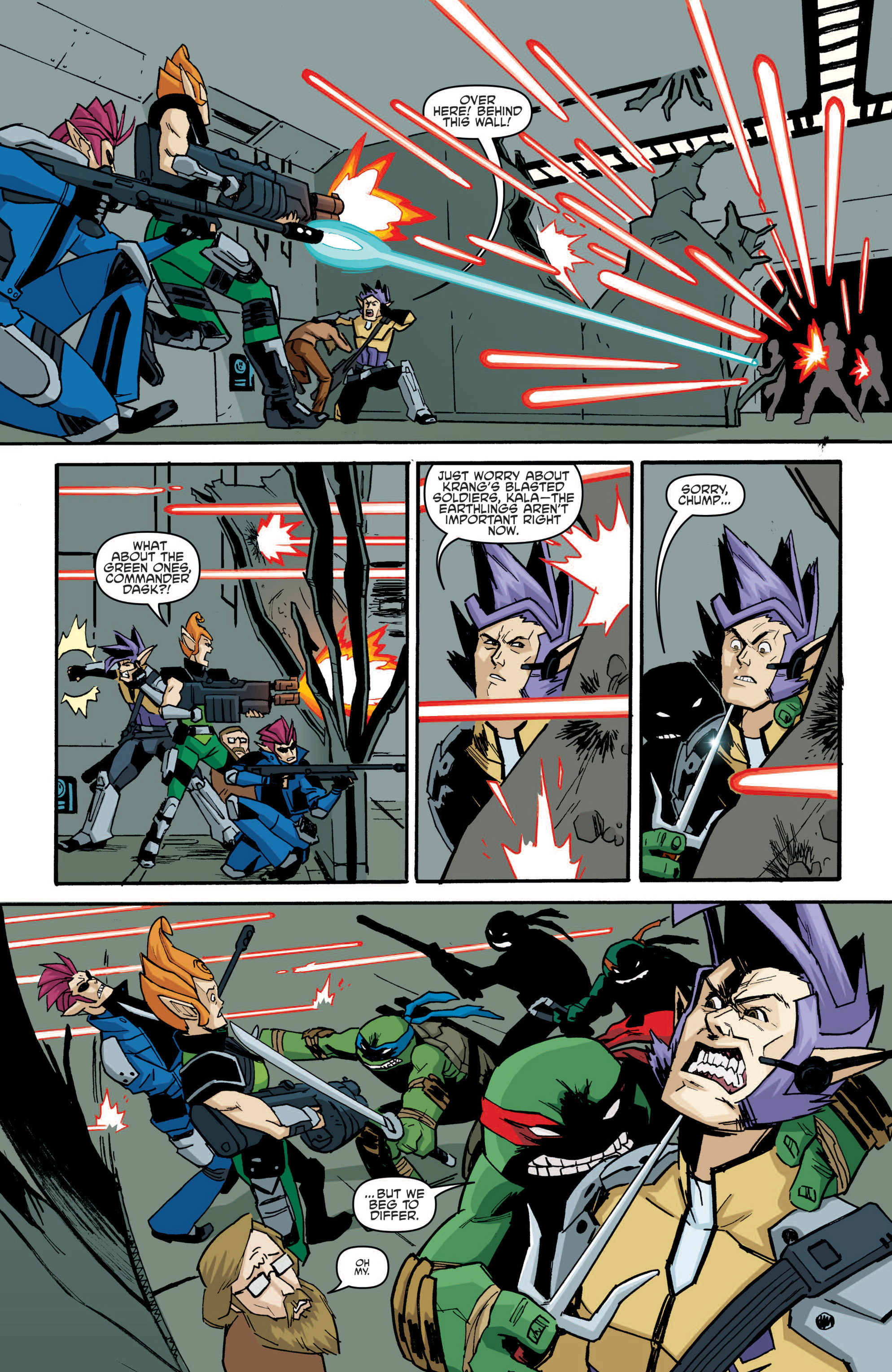 Read Teenage Mutant Ninja Turtles (2011) EN Manga Online
