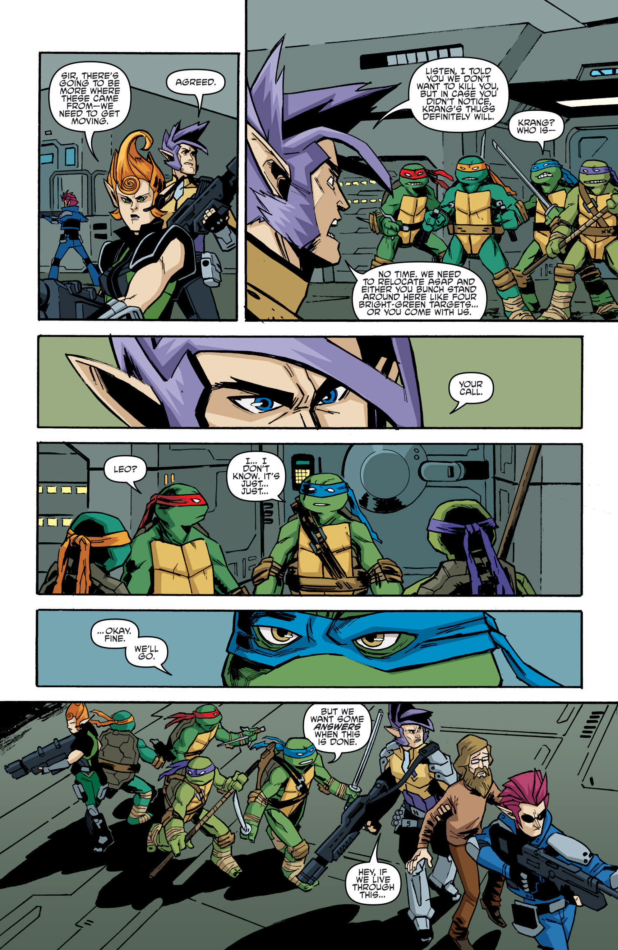 Read Teenage Mutant Ninja Turtles (2011) EN Manga Online