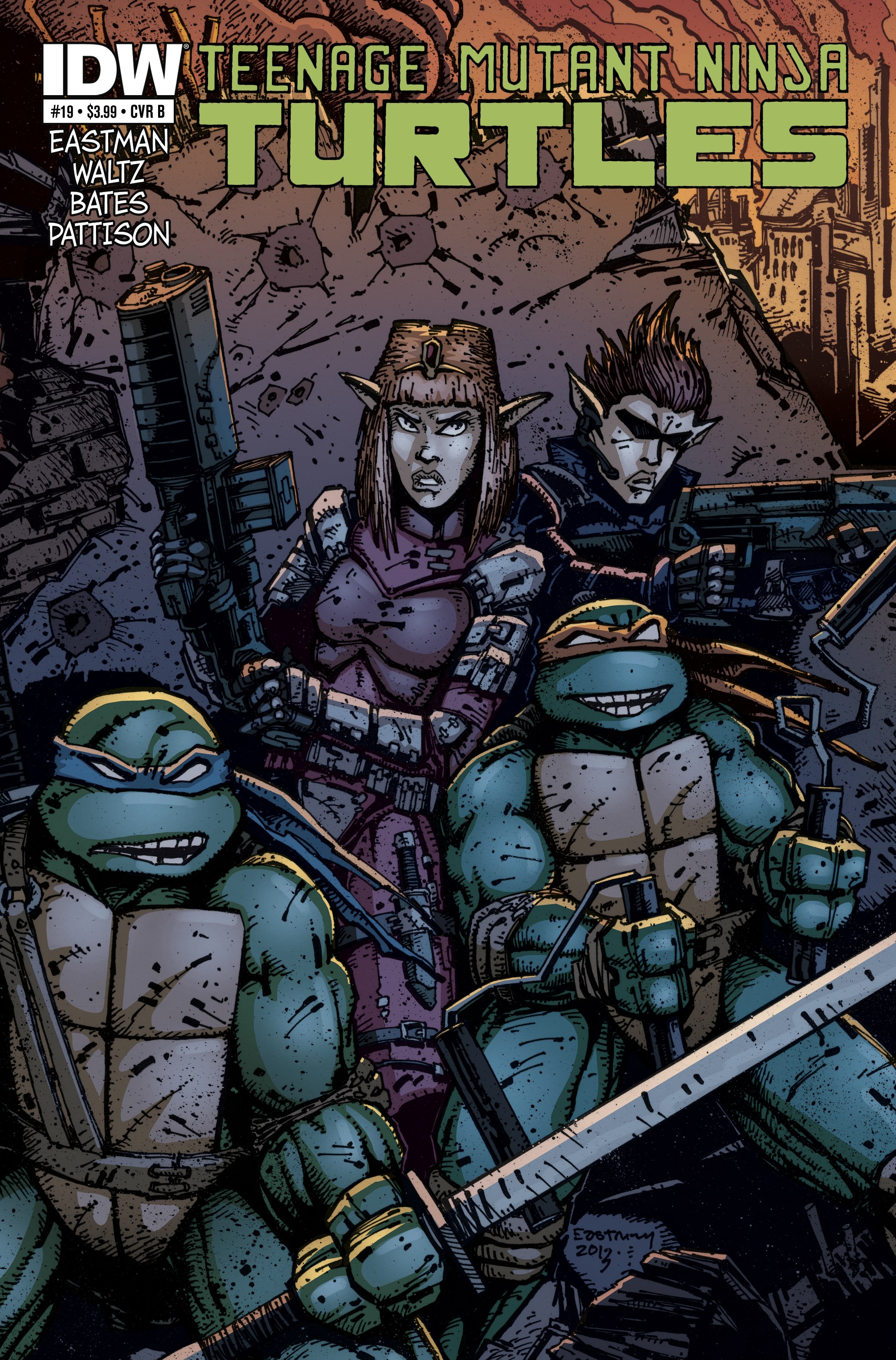Read Teenage Mutant Ninja Turtles (2011) EN Manga Online