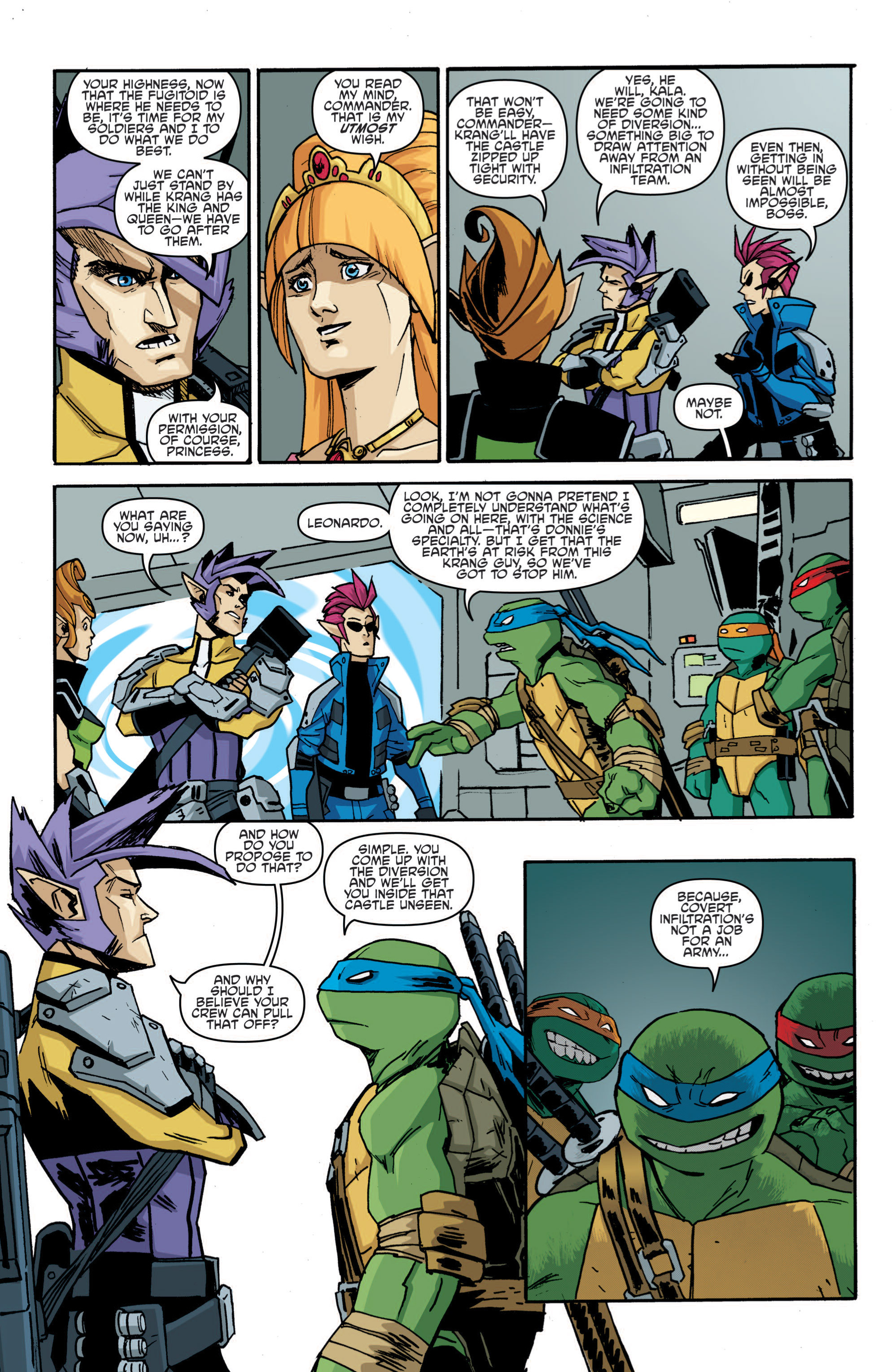 Read Teenage Mutant Ninja Turtles (2011) EN Manga Online