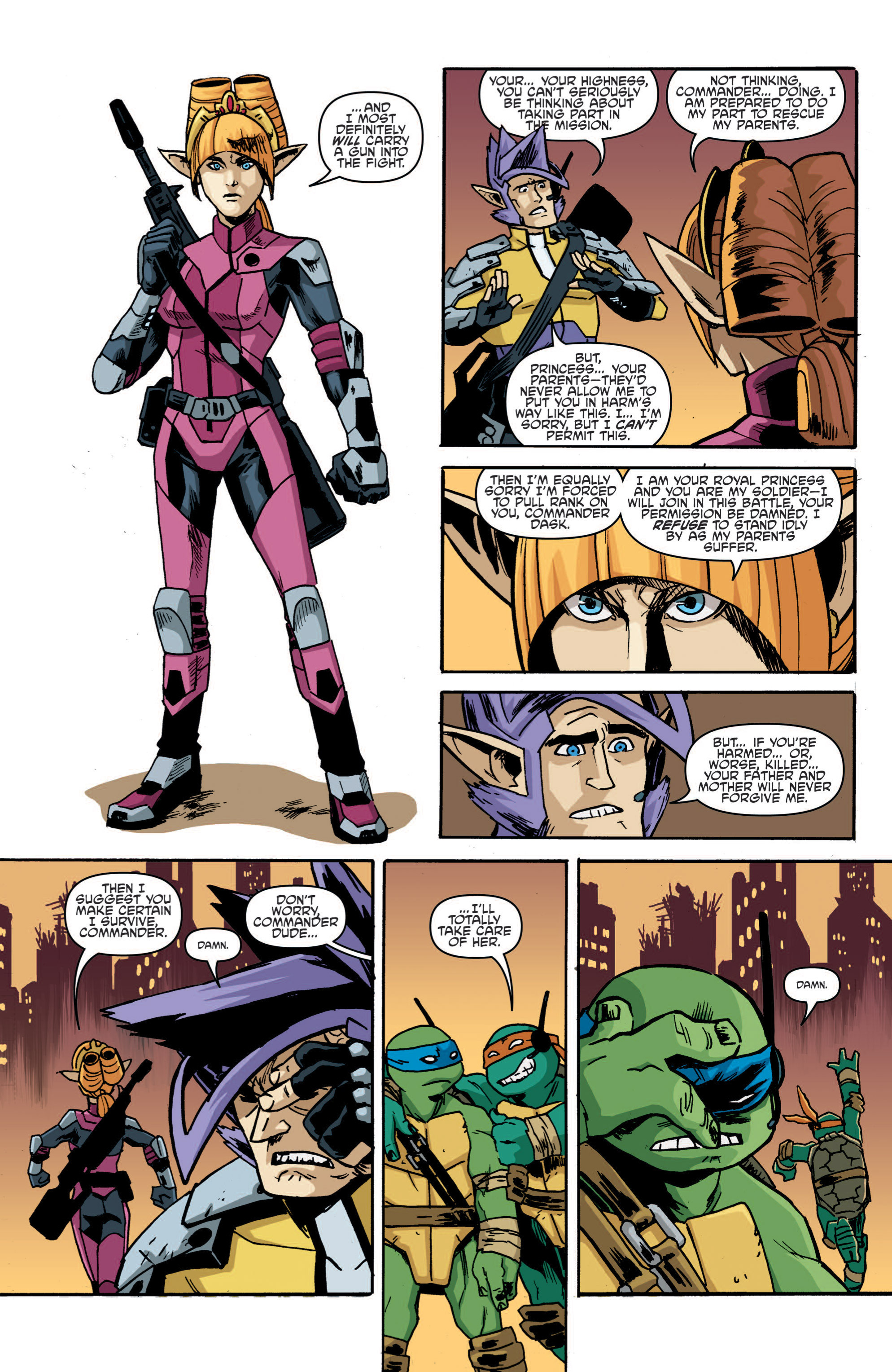 Read Teenage Mutant Ninja Turtles (2011) EN Manga Online