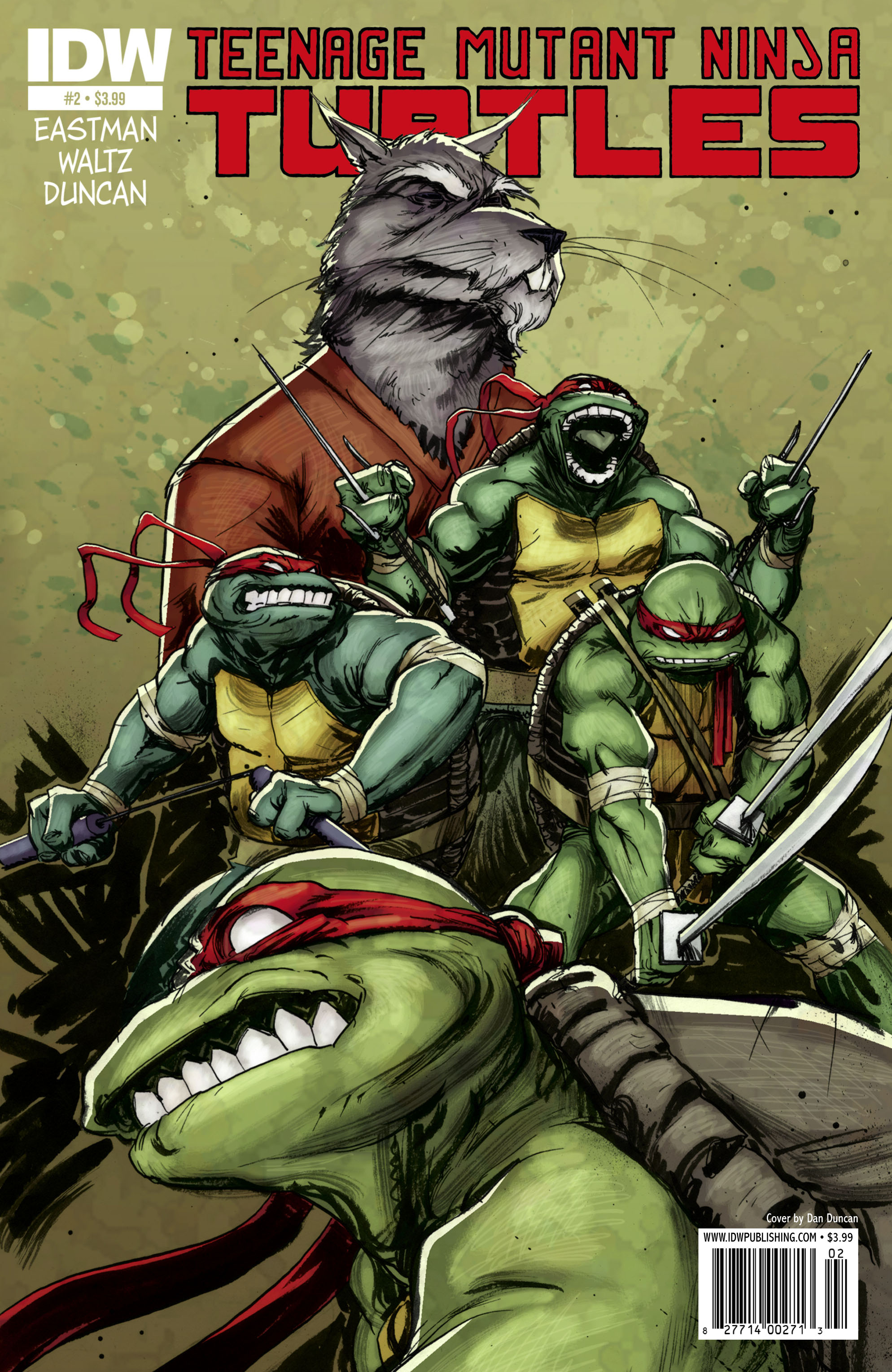 Read Teenage Mutant Ninja Turtles (2011) EN Manga Online
