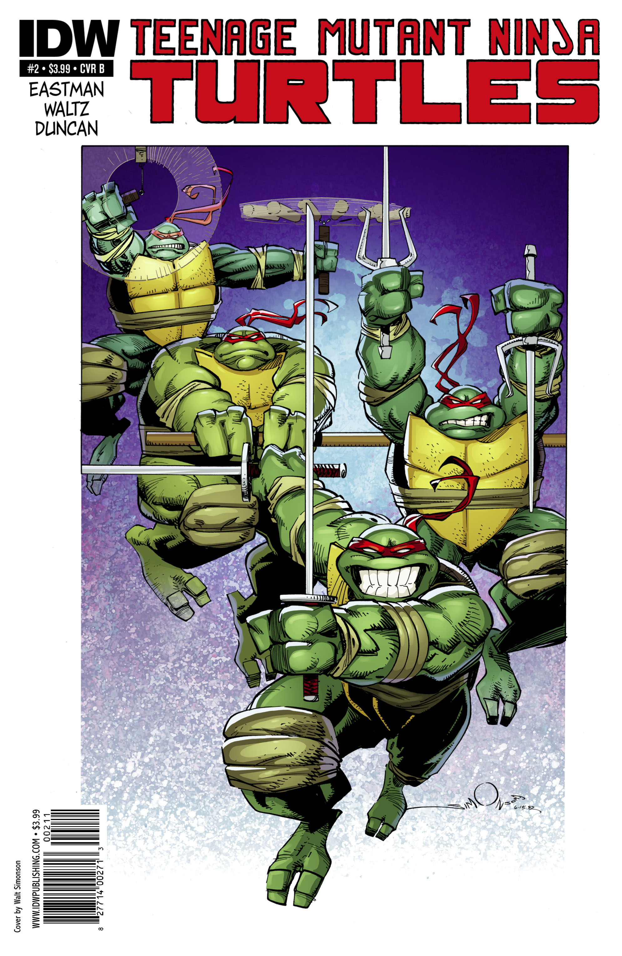 Read Teenage Mutant Ninja Turtles (2011) EN Manga Online
